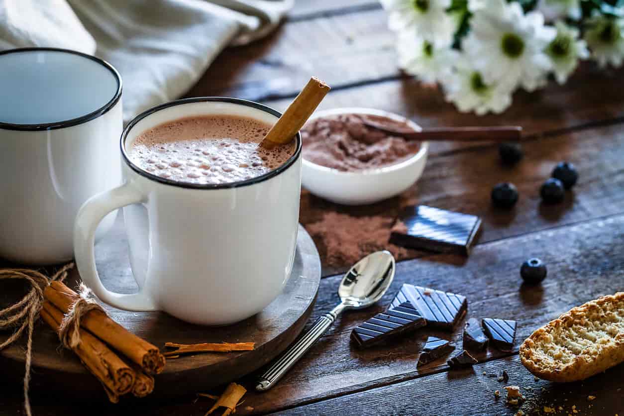 Spicy Valentine's Hot Chocolate