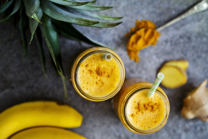 Turmeric-Ginger Golden Milk Smoothie Recipe