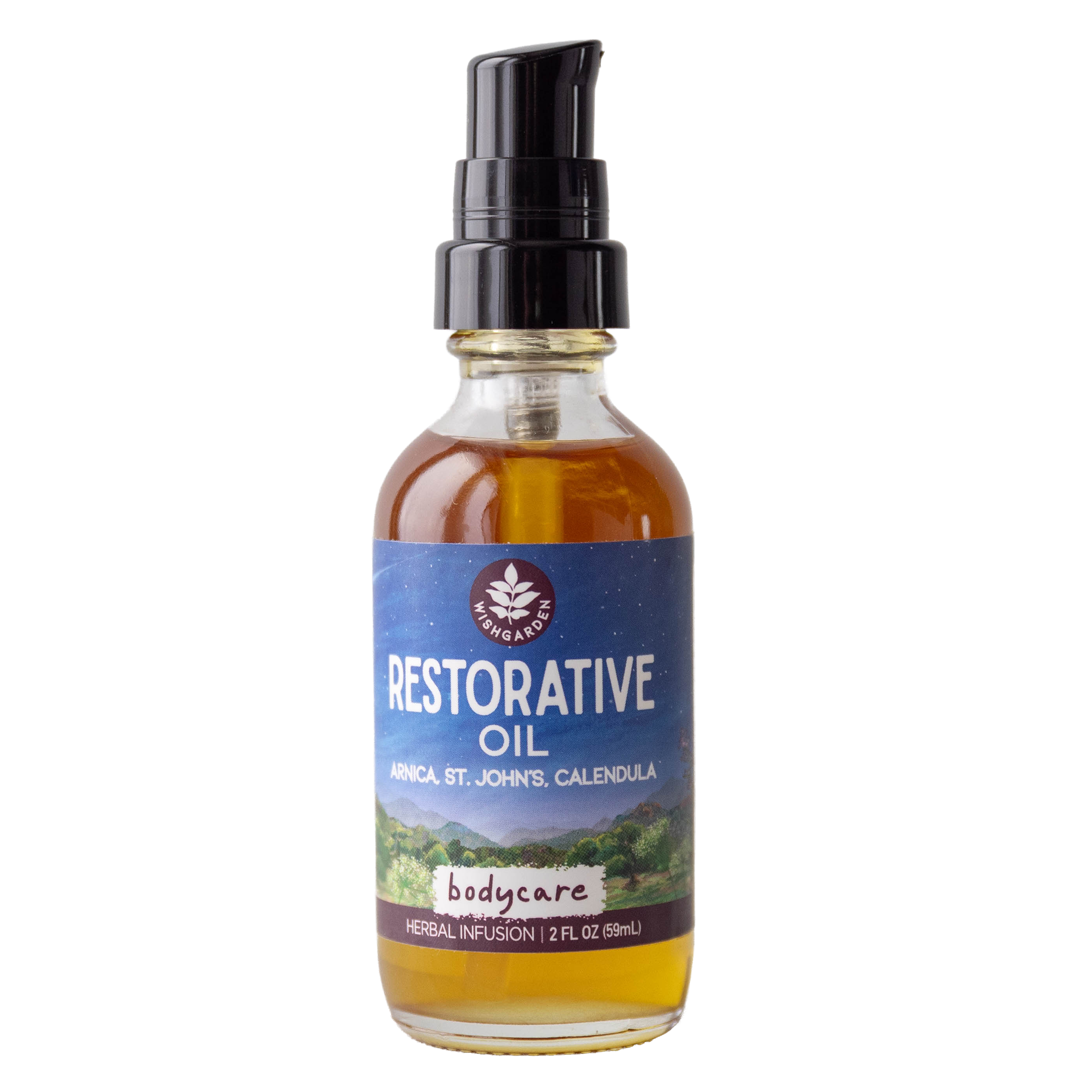 Restorative Oil - Arnica, St. John's Wort & Calendula Ingredients & Supplement Facts