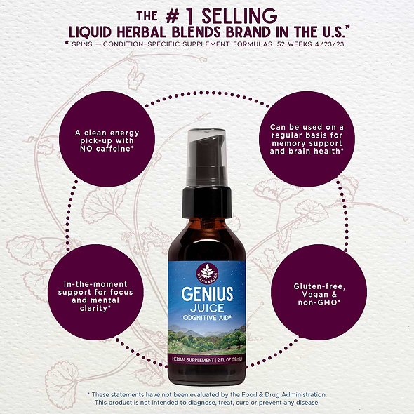 Genius Juice Cognitive Aid Benefits