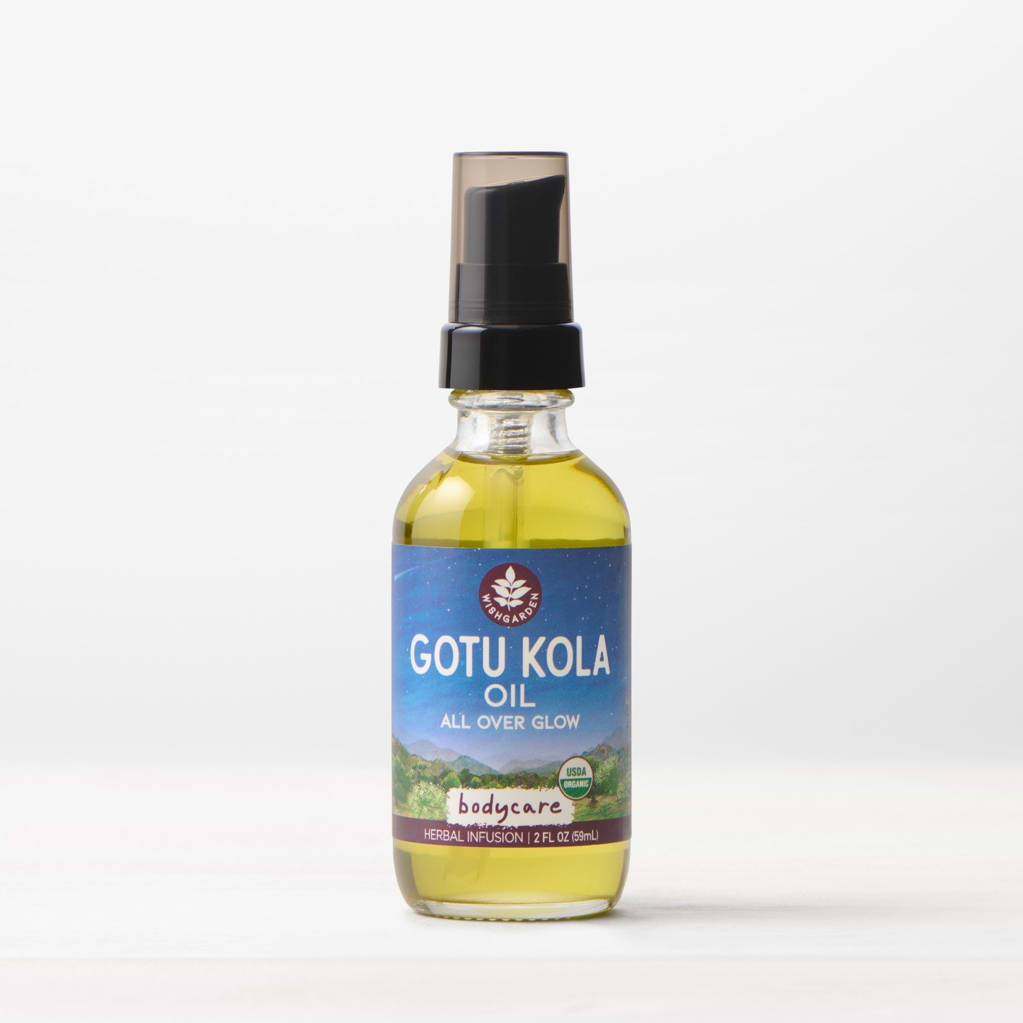 Gotu Kola Oil All Over Glow 2oz Pump