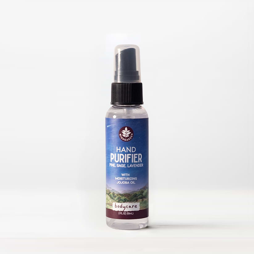 Hand Purifier with Pine, Sage Lavender and moisturizing Jojoba oil