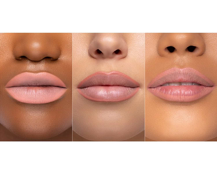 The Ultimate ROSE Lip Set - Peony MODEL LOOK