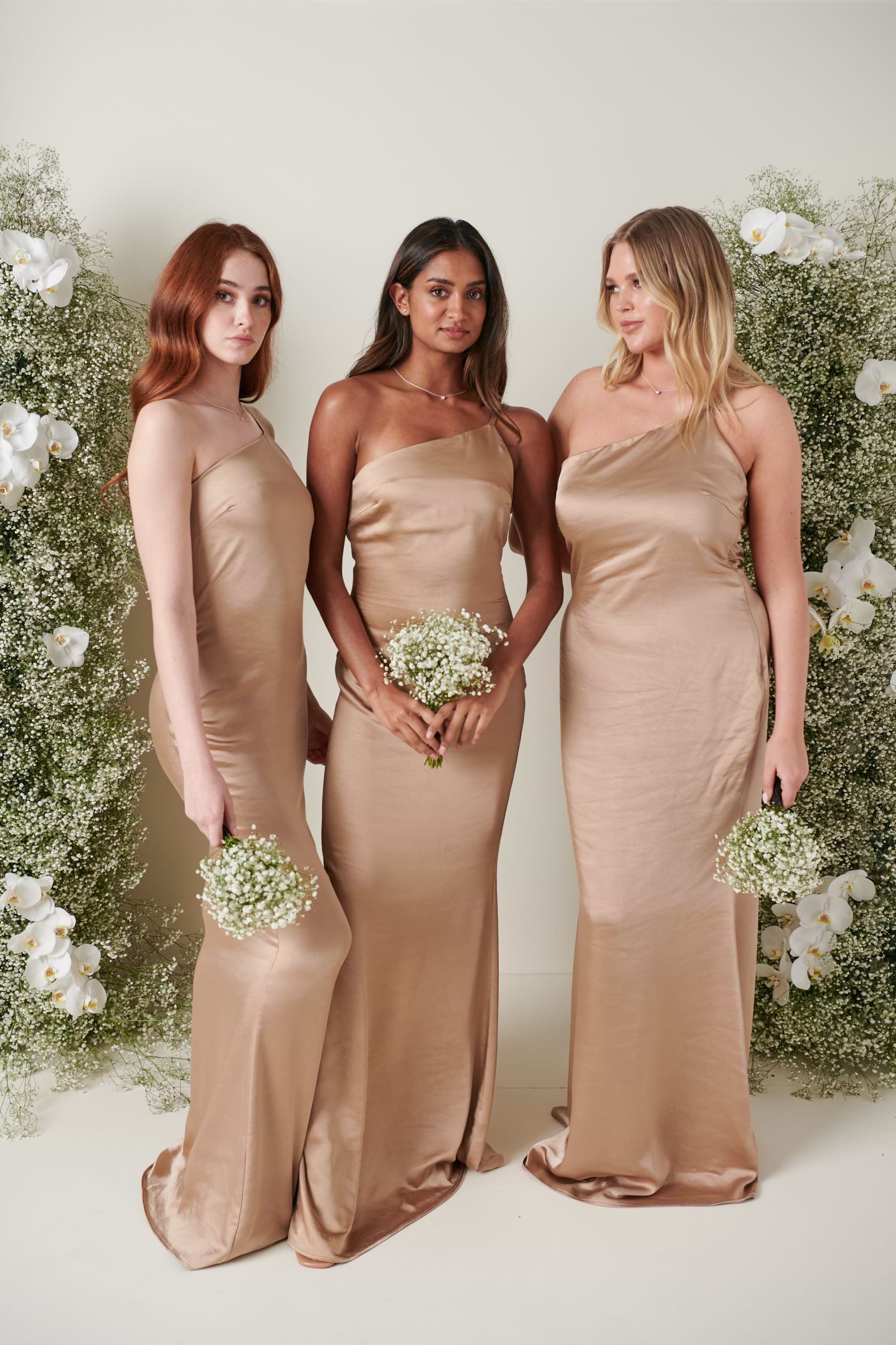 Amelia Maxi Bridesmaid Dress - Matte Mocha