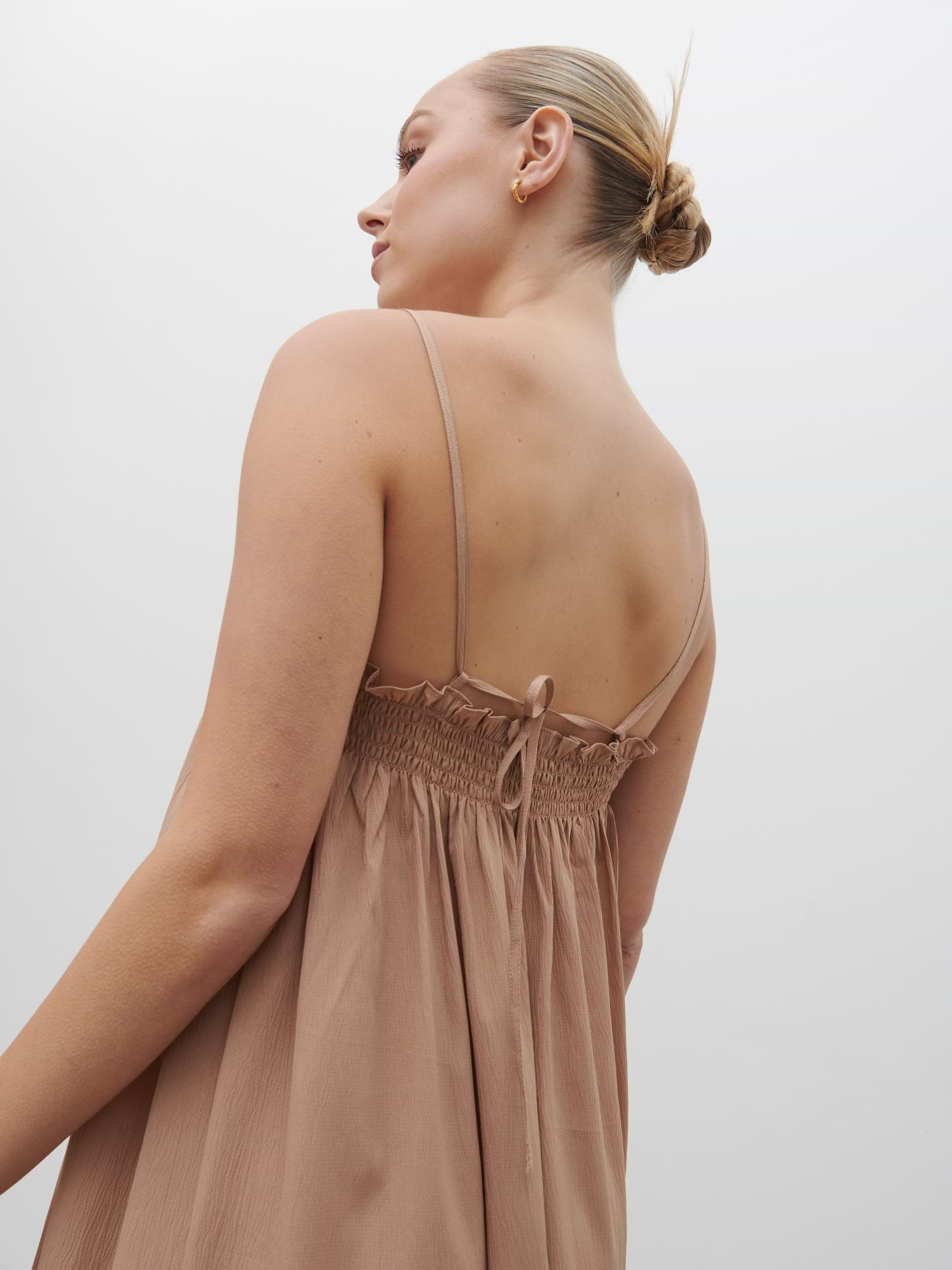 Ada Maxi Dress - Biscuit