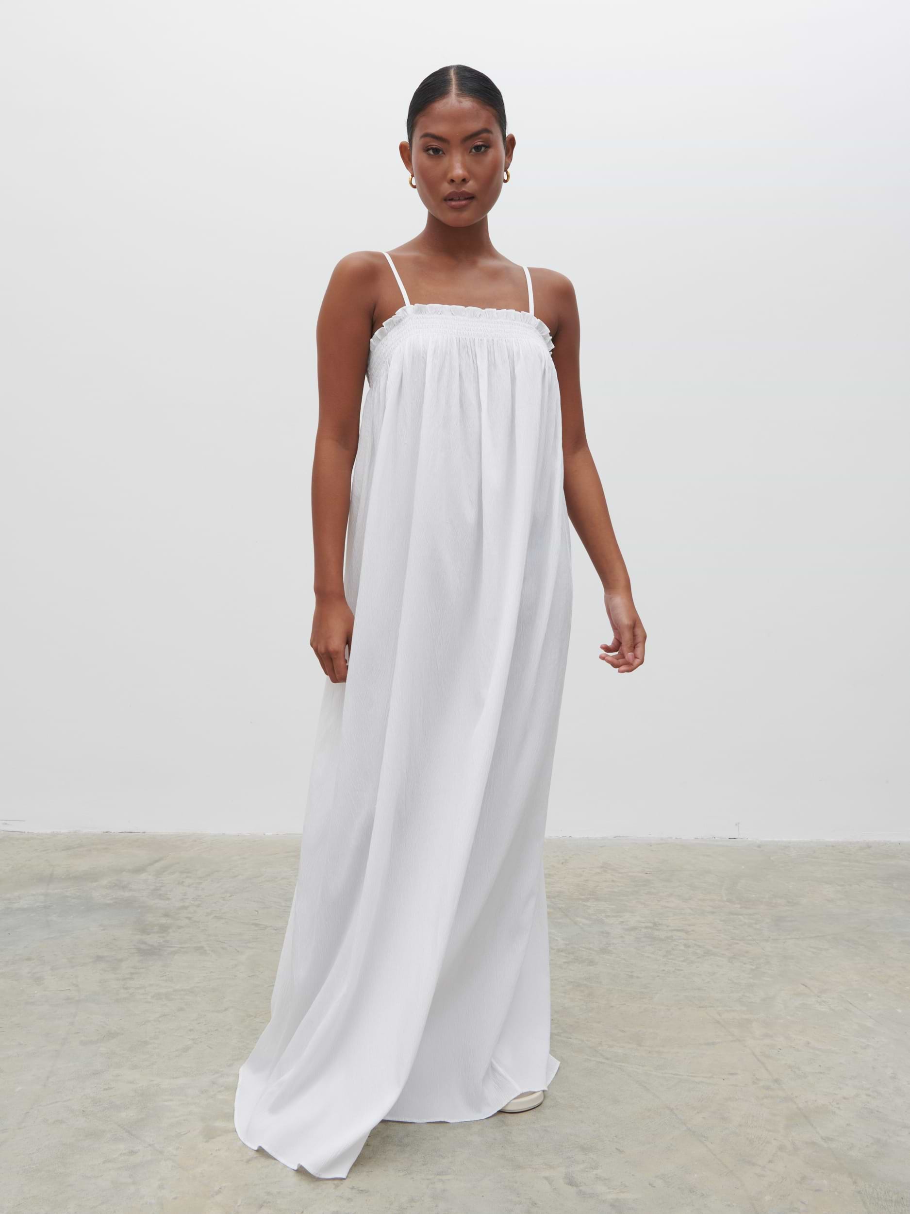 Ada Maxi Dress - White
