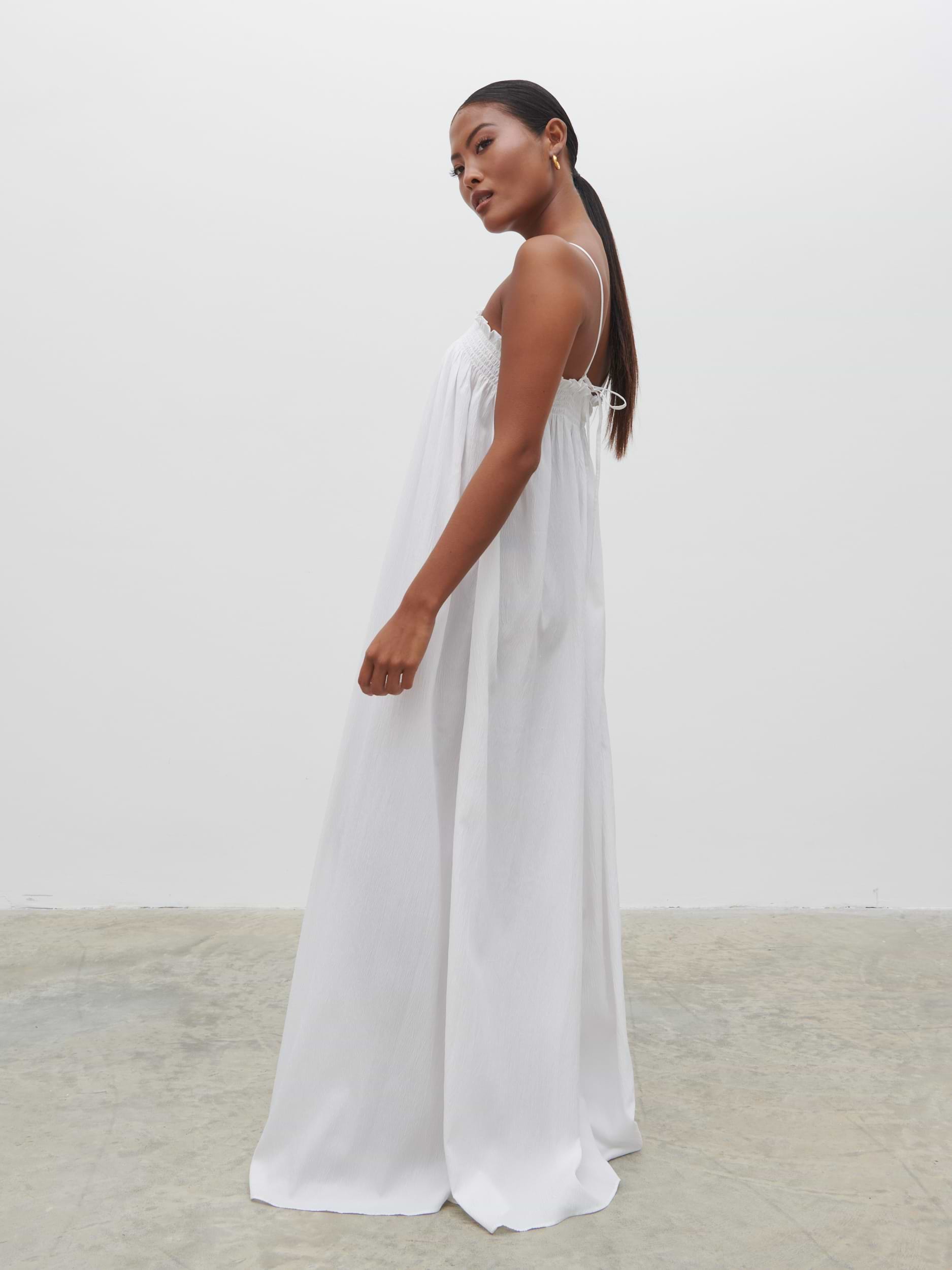 Ada Maxi Dress - White