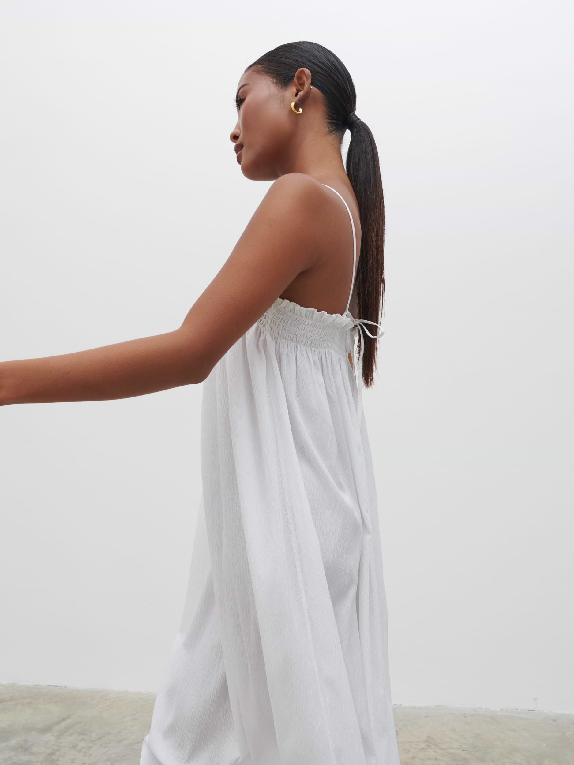 Ada Maxi Dress - White
