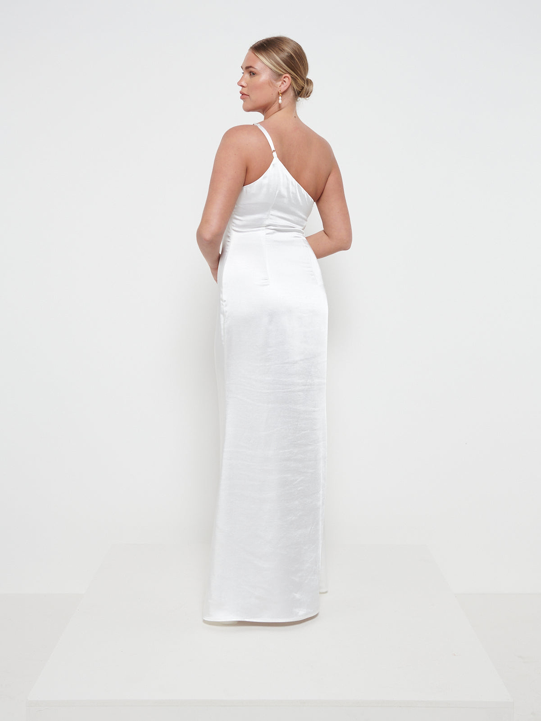 Amelia Maxi Bridesmaid Dress - Matte Ivory