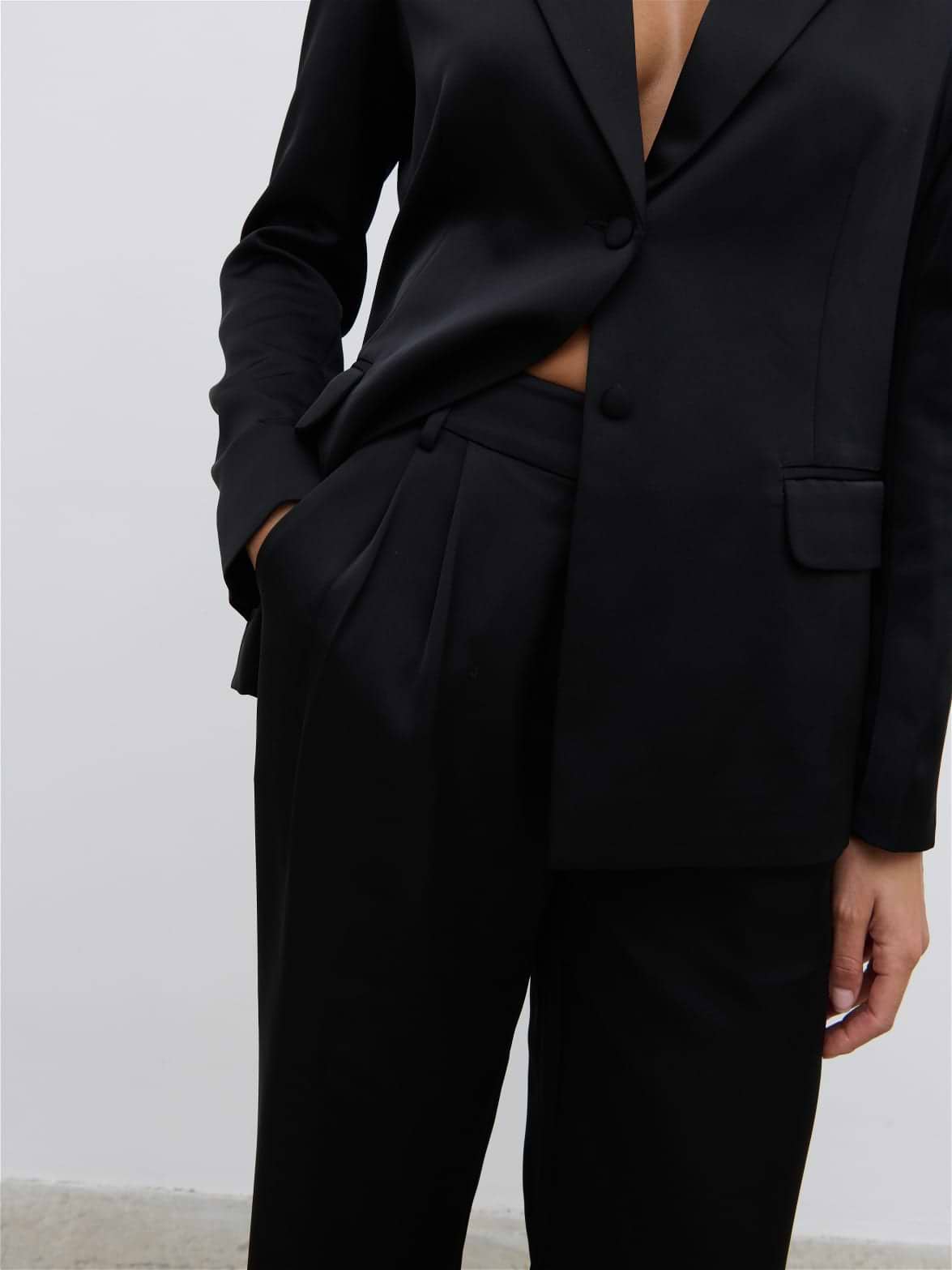 Callie Suit Trousers - Black