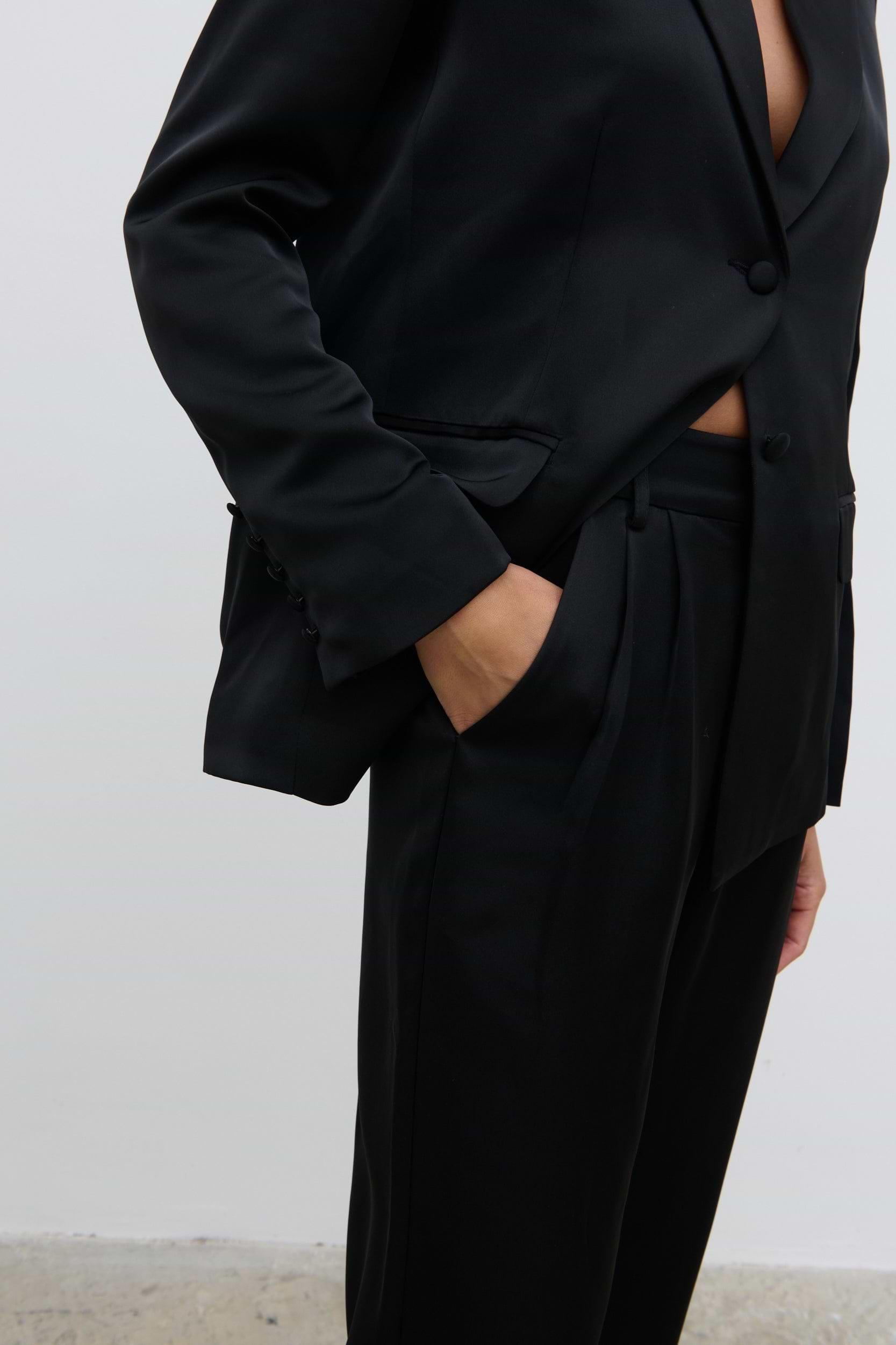 Callie Suit Trousers - Black