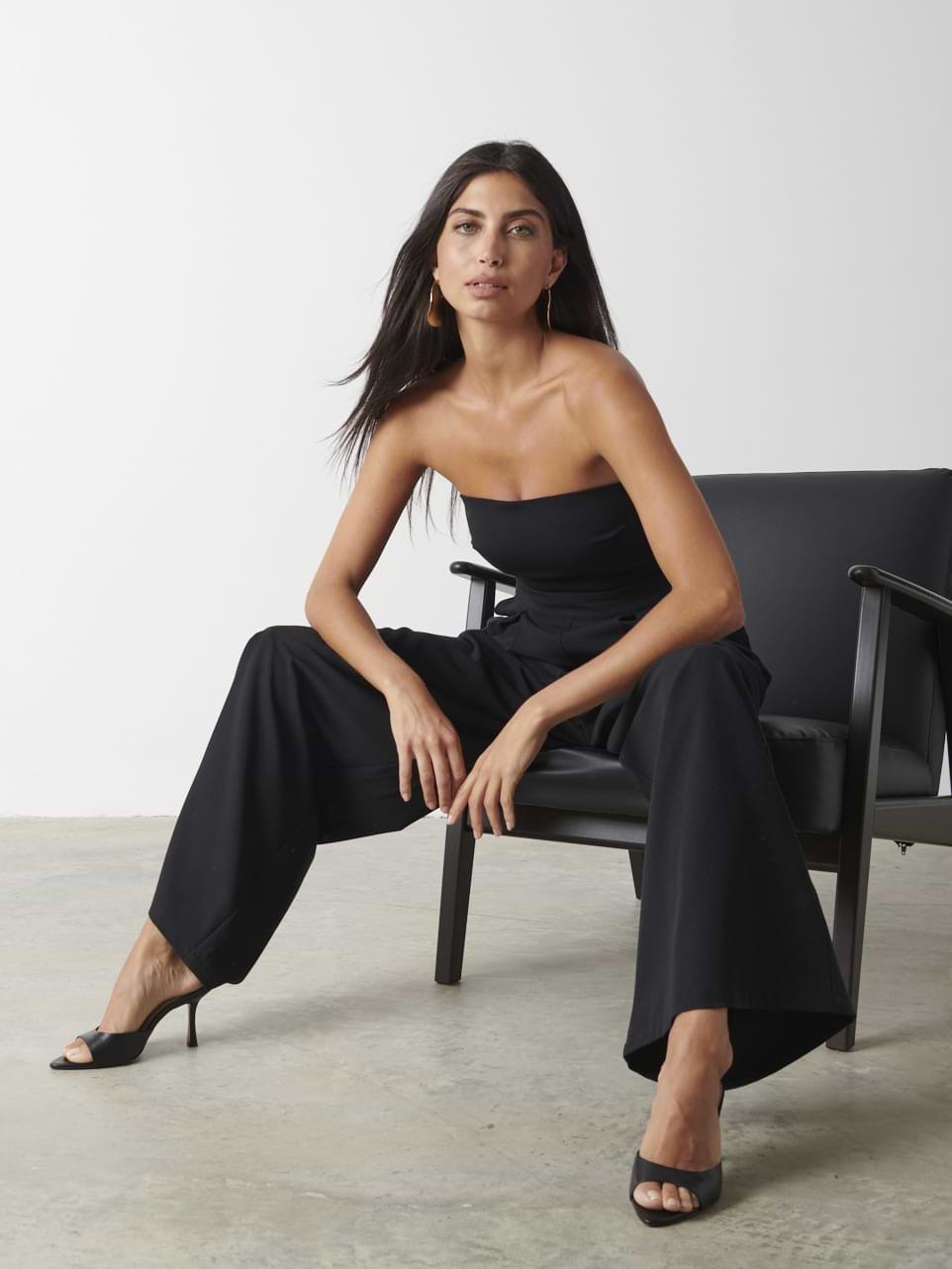 Campbell Bandeau Jumpsuit - Black