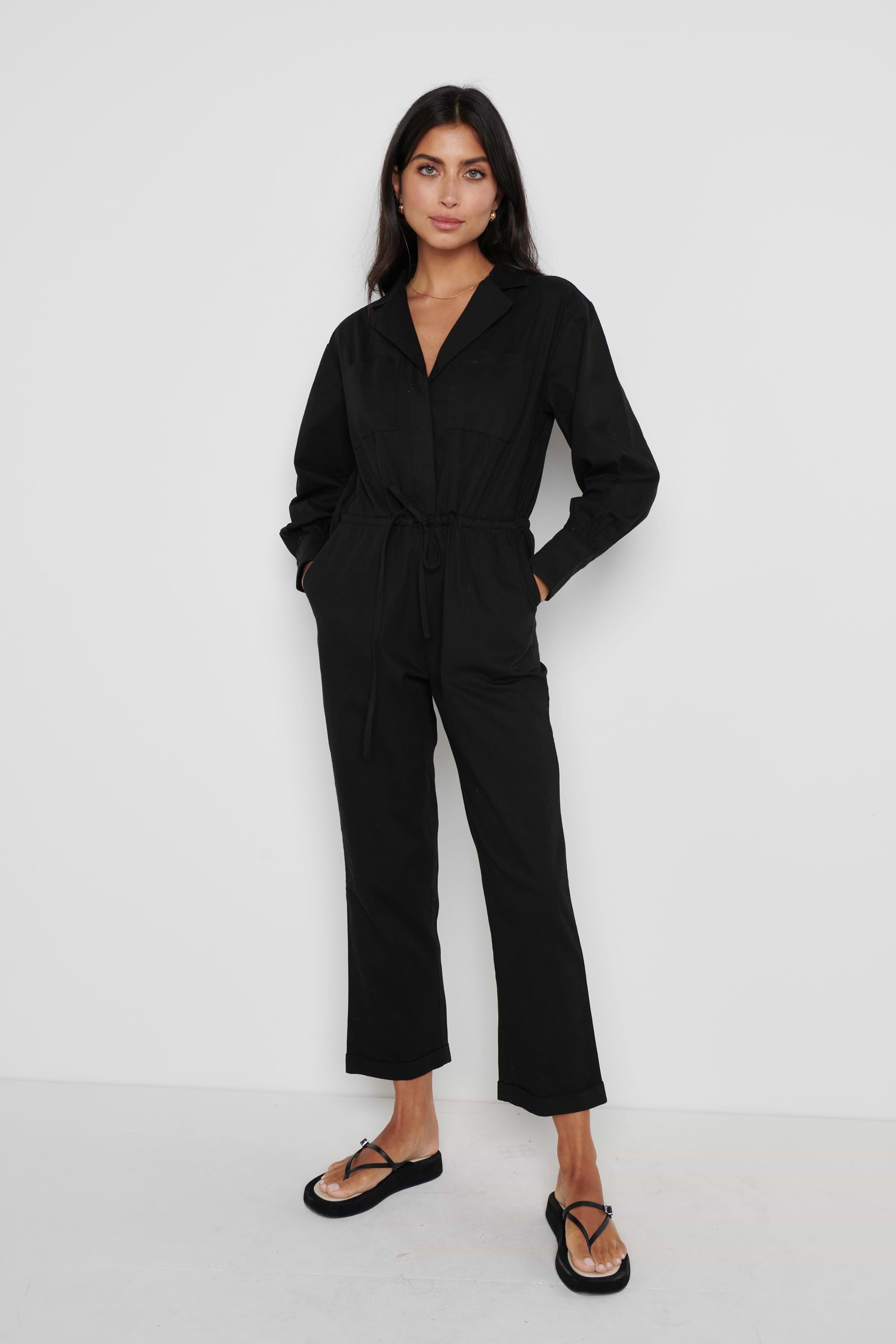 Cara Boilersuit - Black