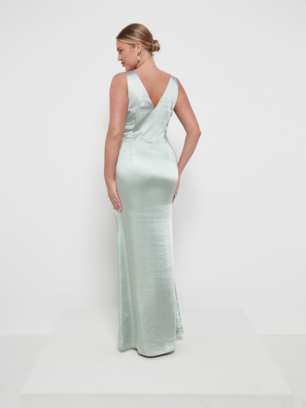 Esmee Maxi Bridesmaid Dress - Matte Sage