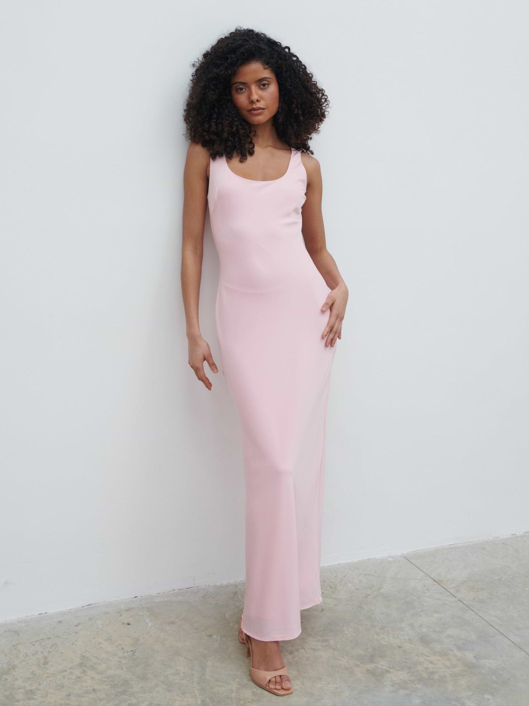 Evelyn Maxi Dress - Posie Pink