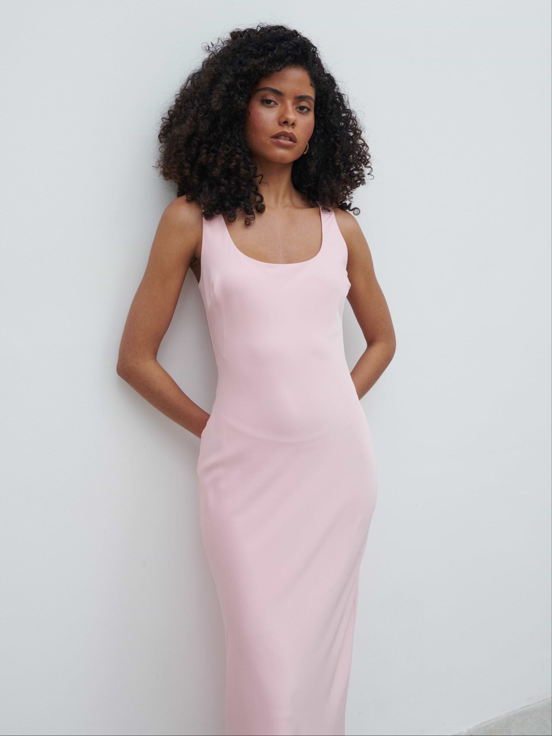 Evelyn Maxi Dress - Posie Pink