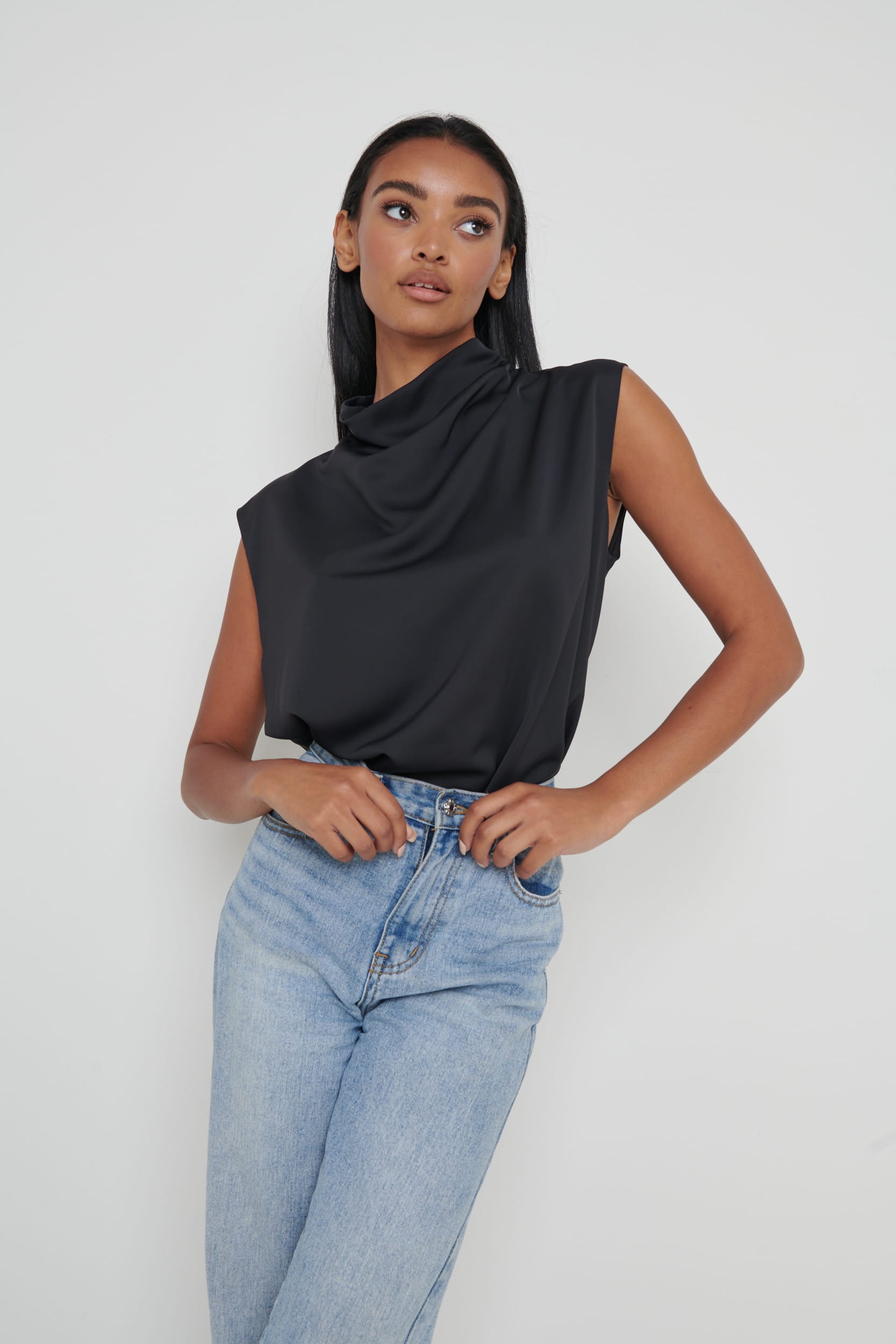 Farrah Blouse - Black