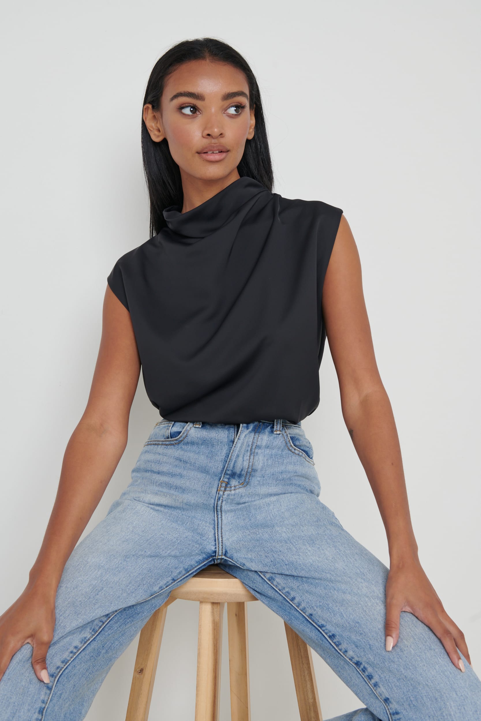 Farrah Blouse - Black