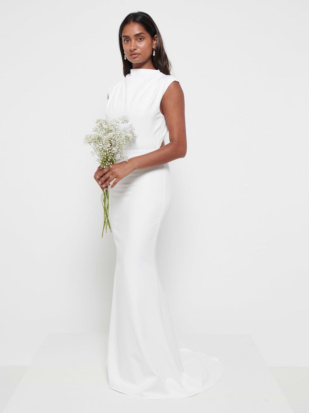 Farrah Maxi Dress - Matte Ivory