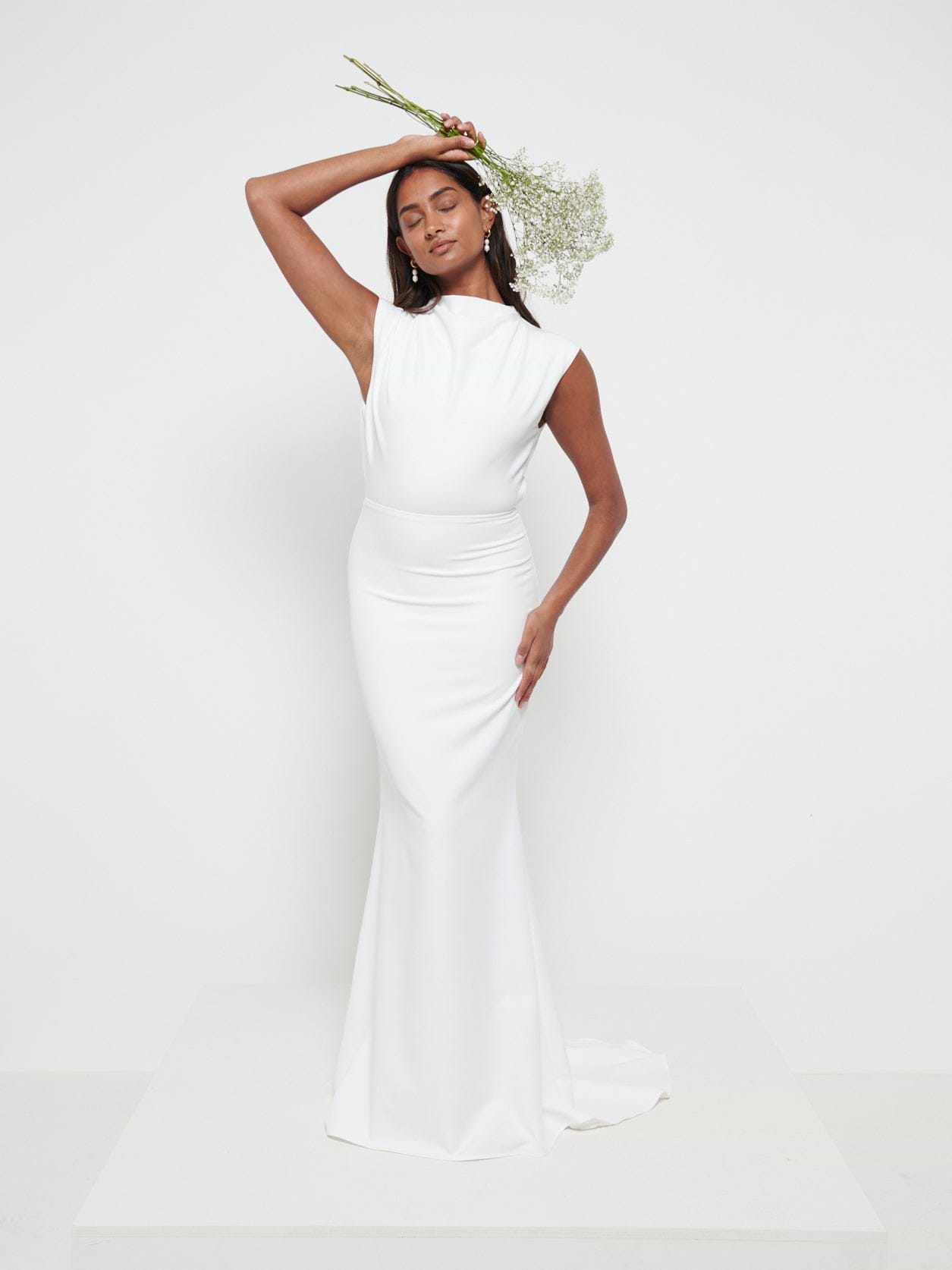 Farrah Maxi Dress - Matte Ivory