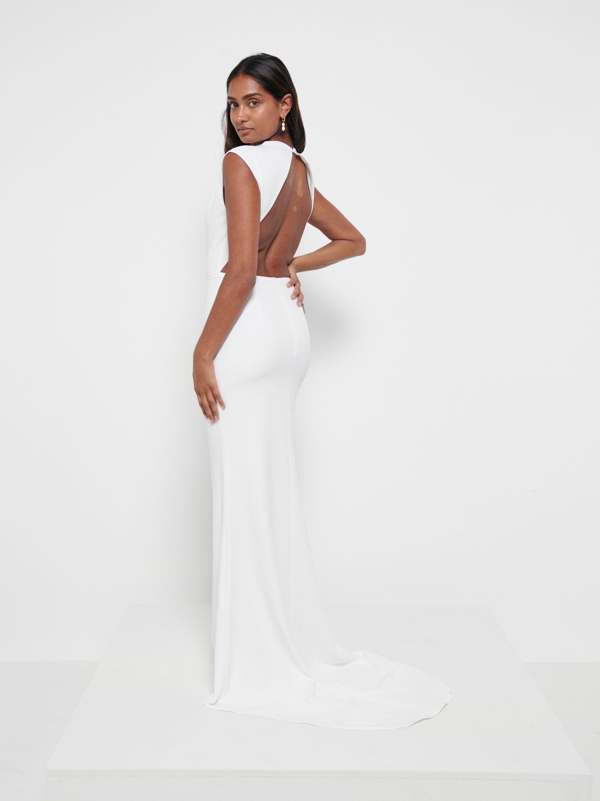 Farrah Maxi Dress - Matte Ivory