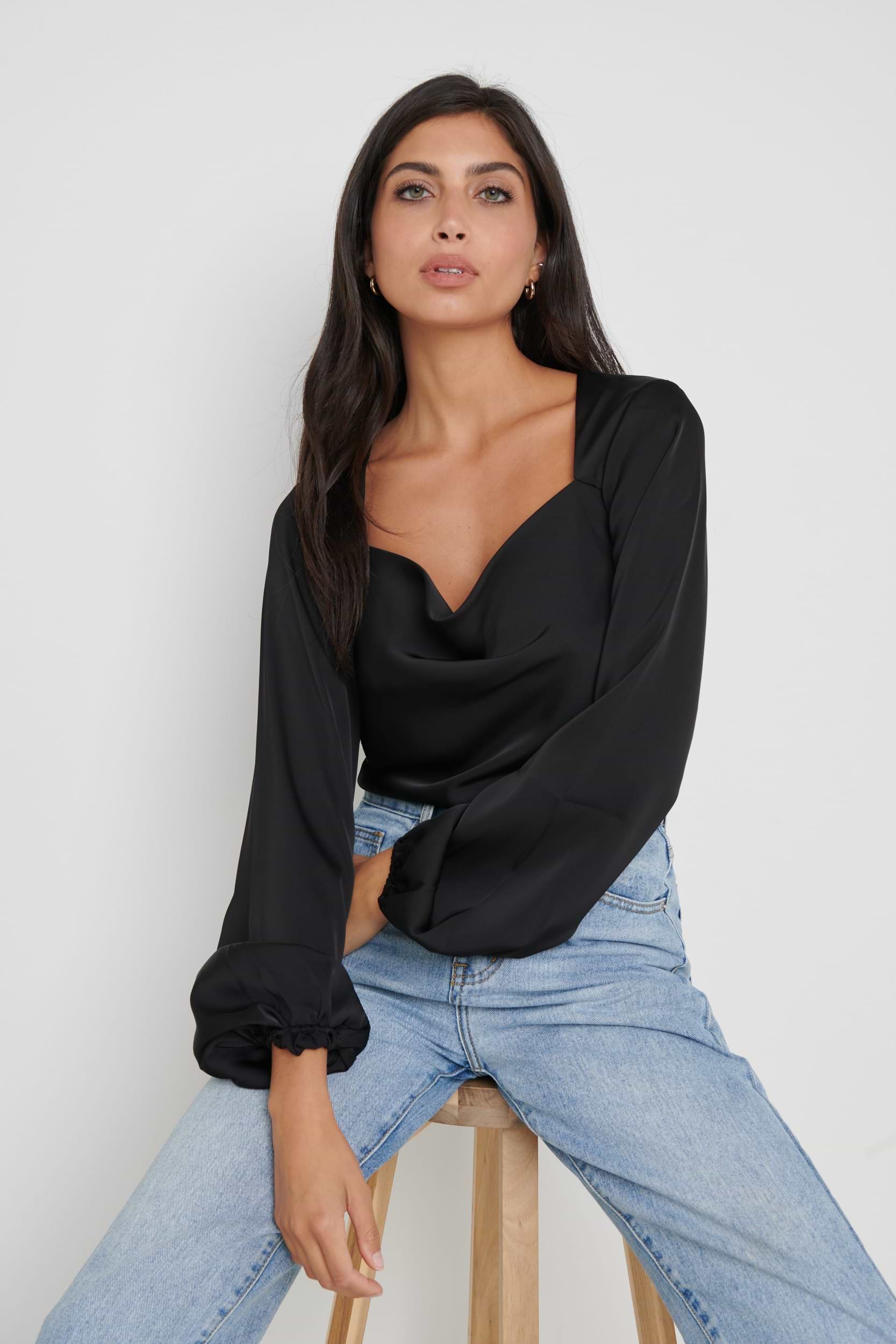 Janis Blouse - Black