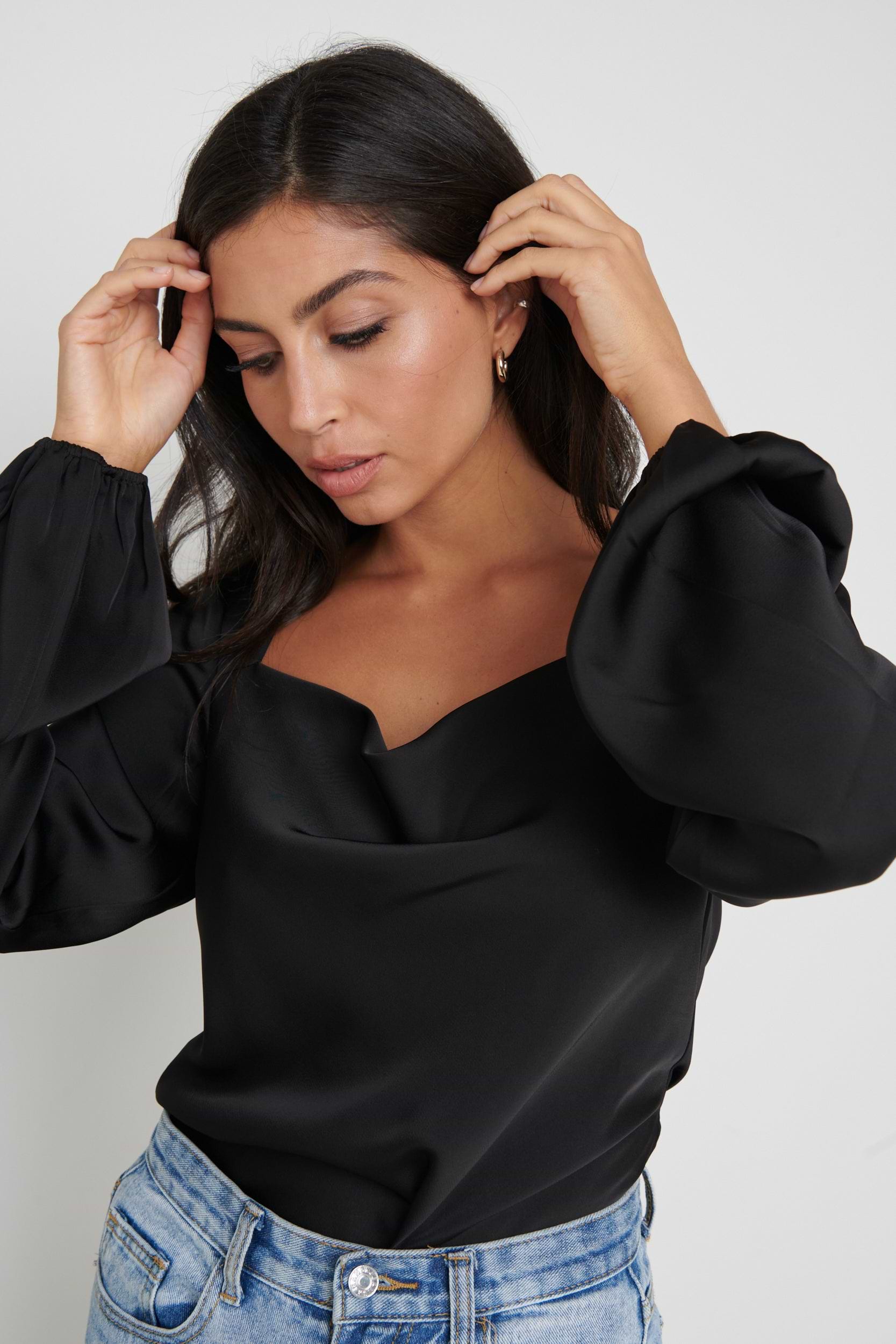 Janis Blouse - Black