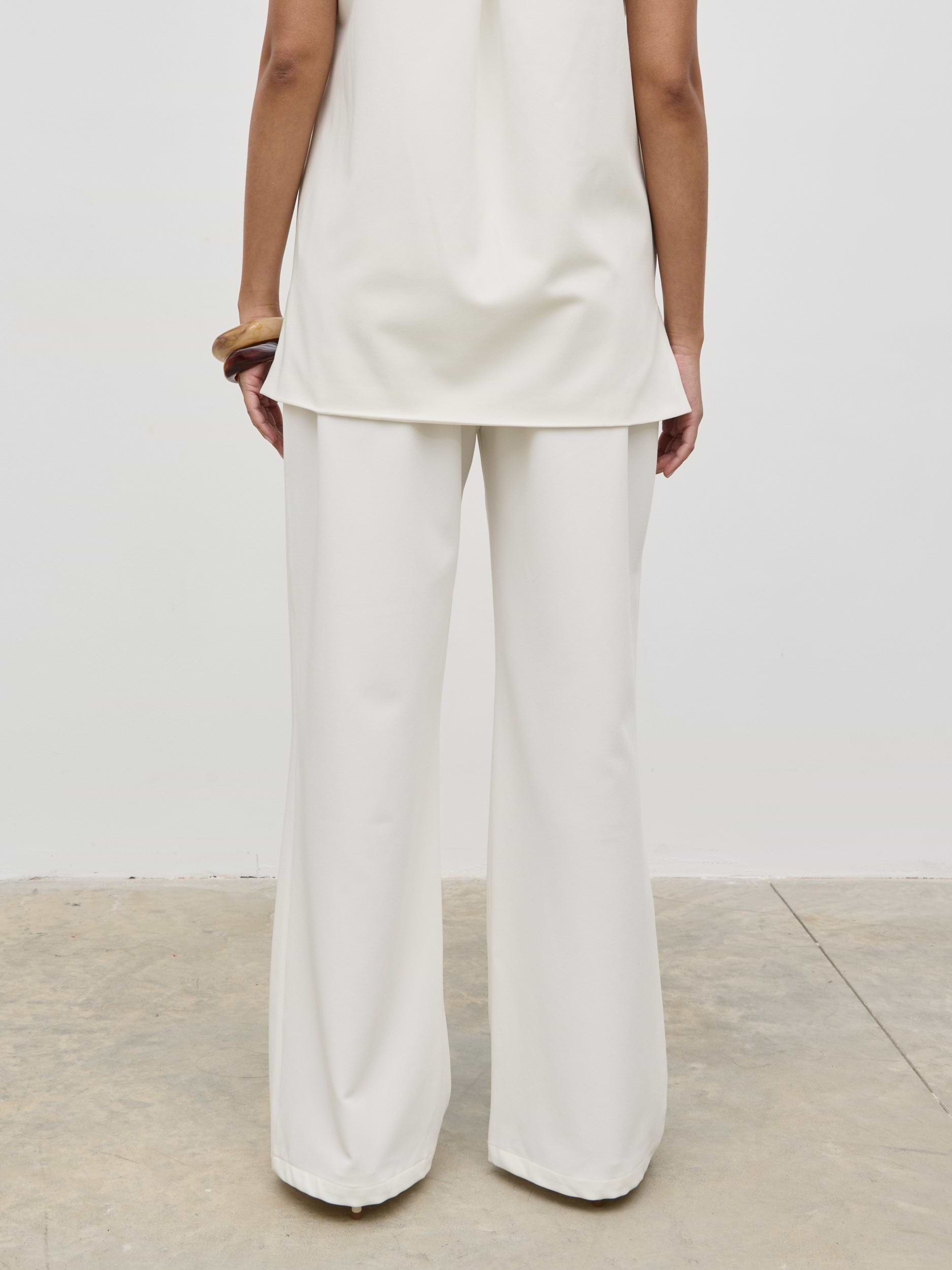 Harlee Straight Leg Trousers - Cream