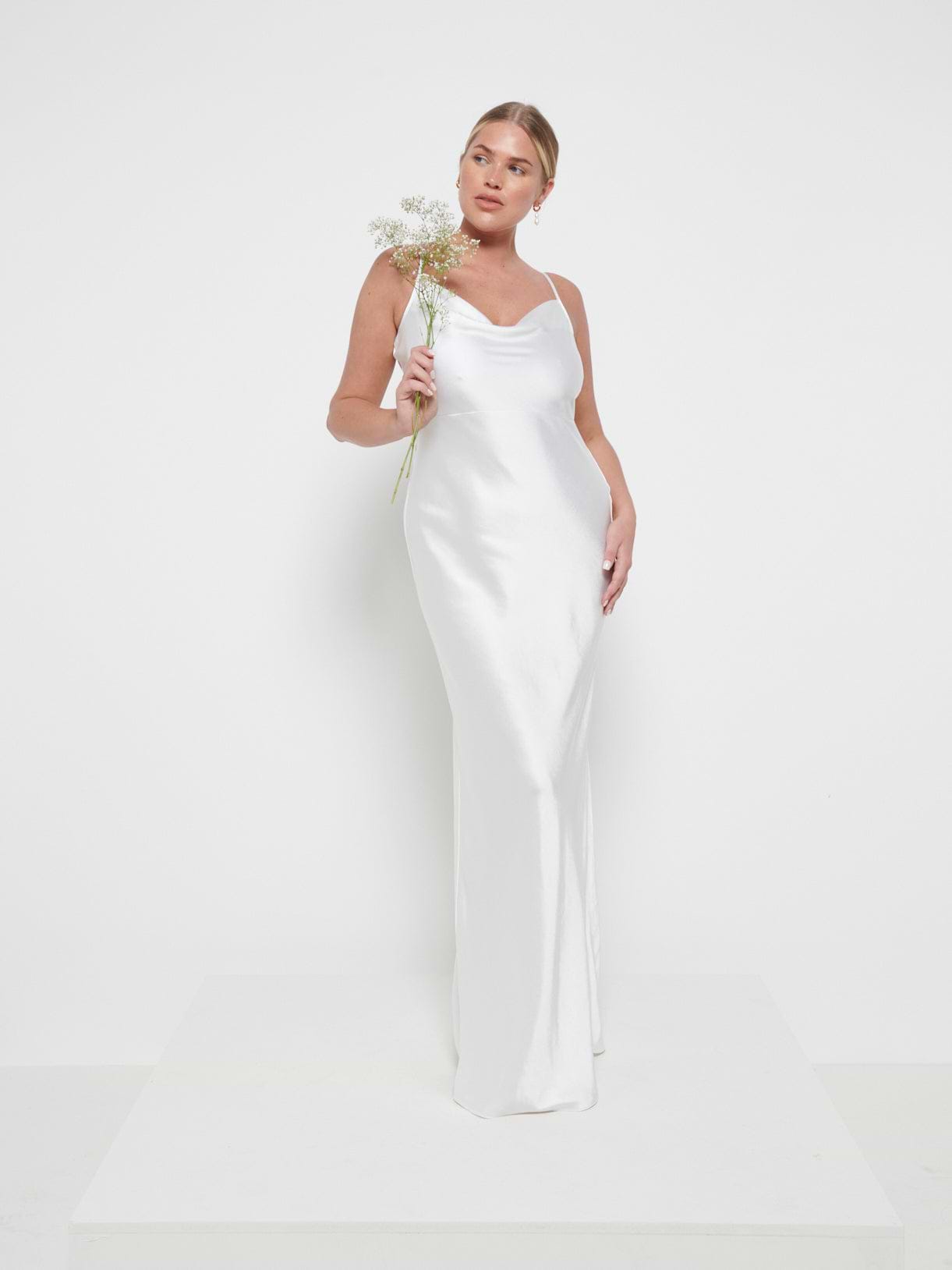 Keisha Maxi Bridesmaid Dress - Matte Ivory