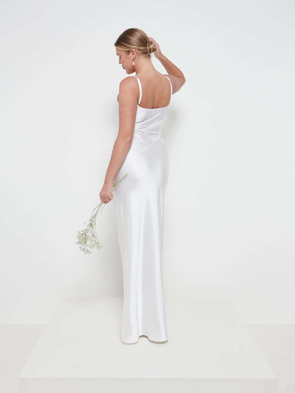 Keisha Maxi Bridesmaid Dress - Matte Ivory