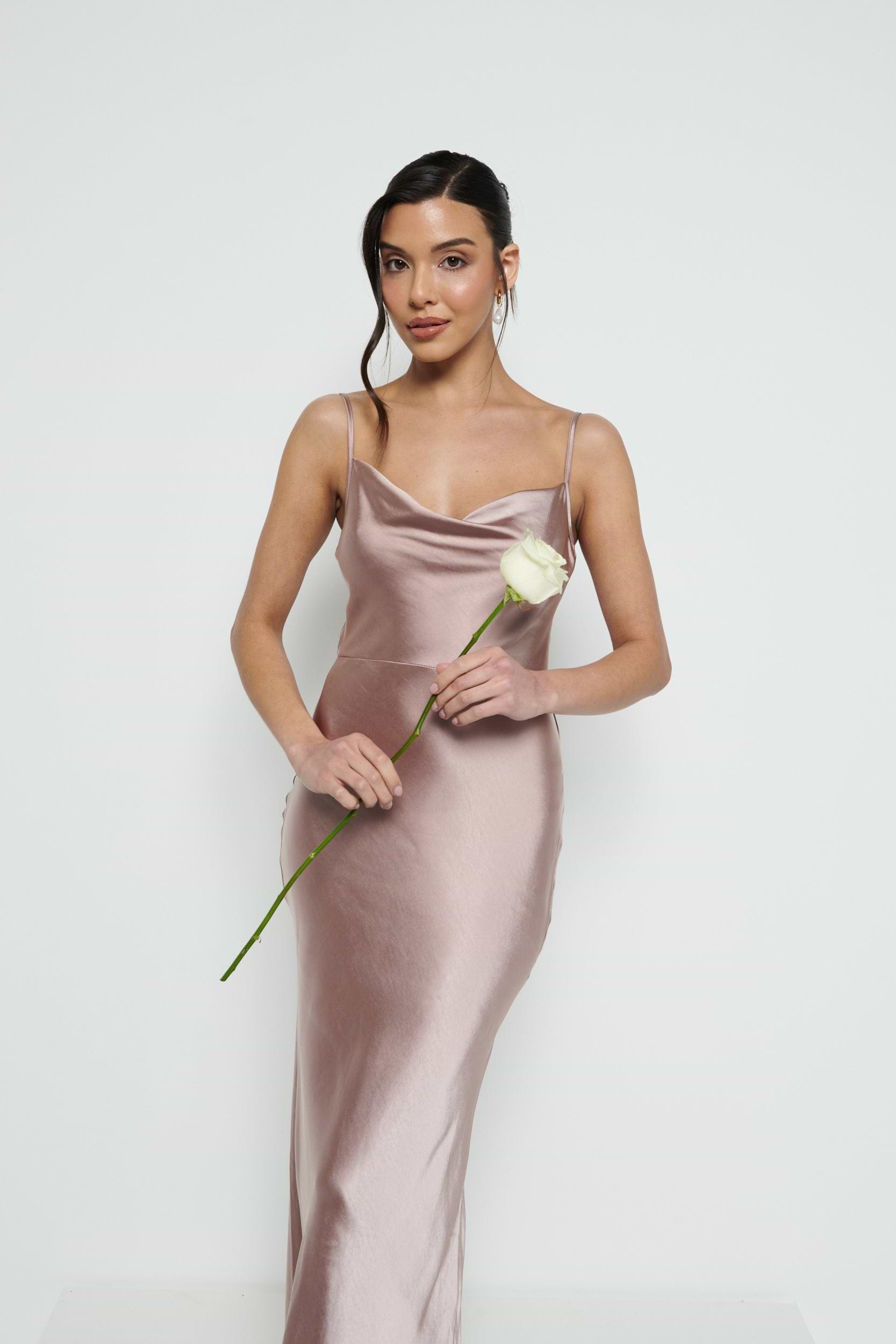 Keisha Maxi Bridesmaid Dress - Amethyst
