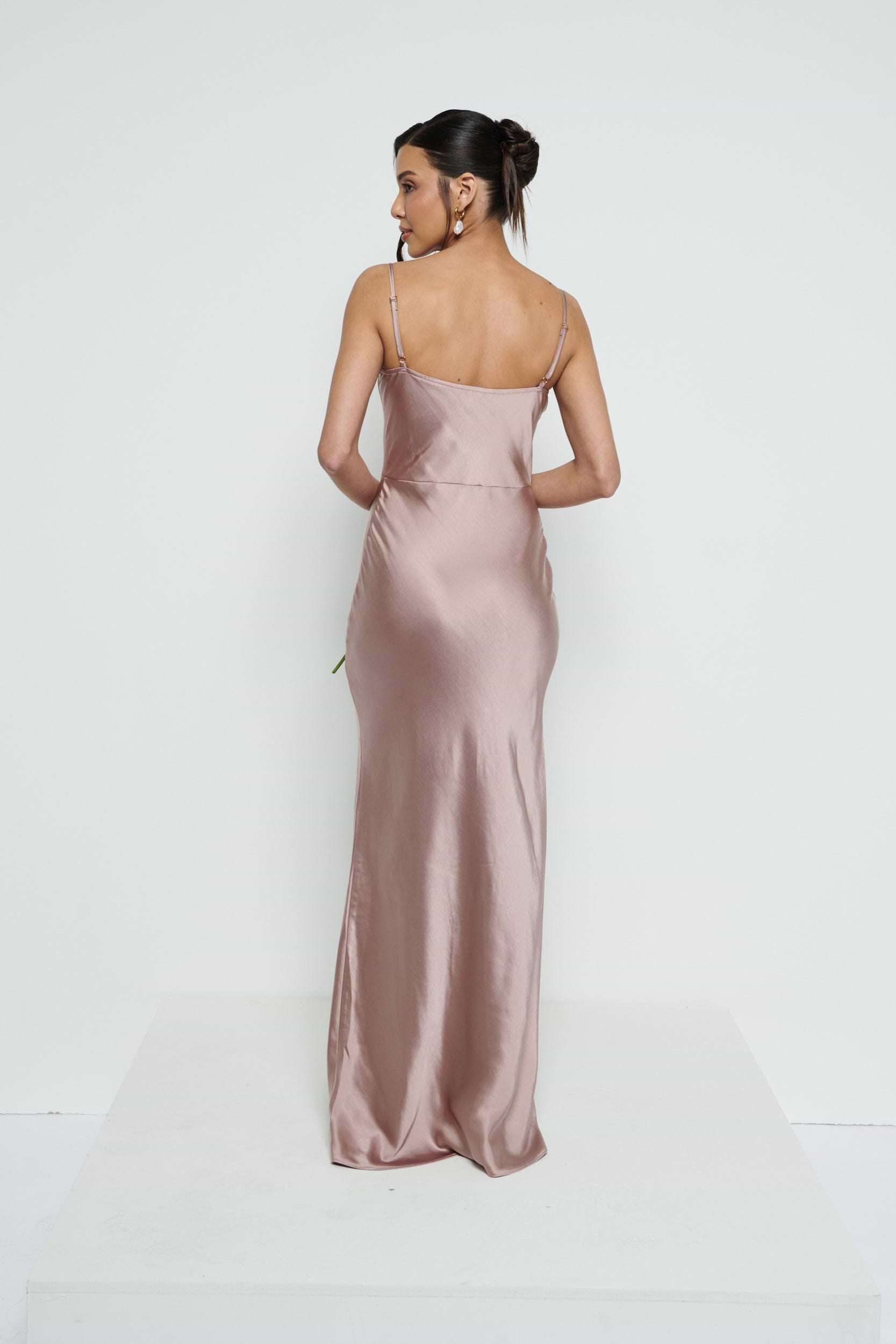 Keisha Maxi Bridesmaid Dress - Amethyst