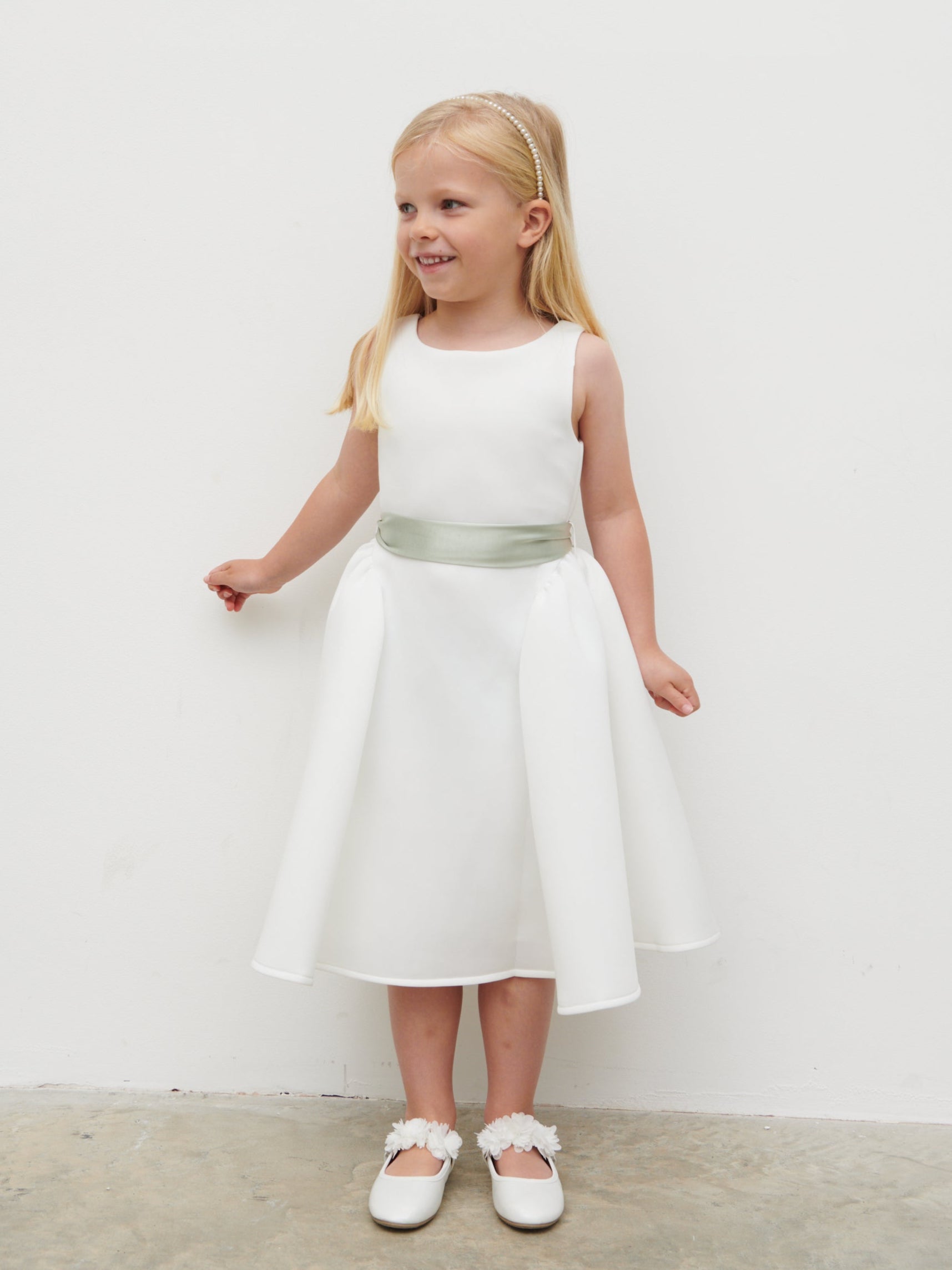 Satin Sash - Sage