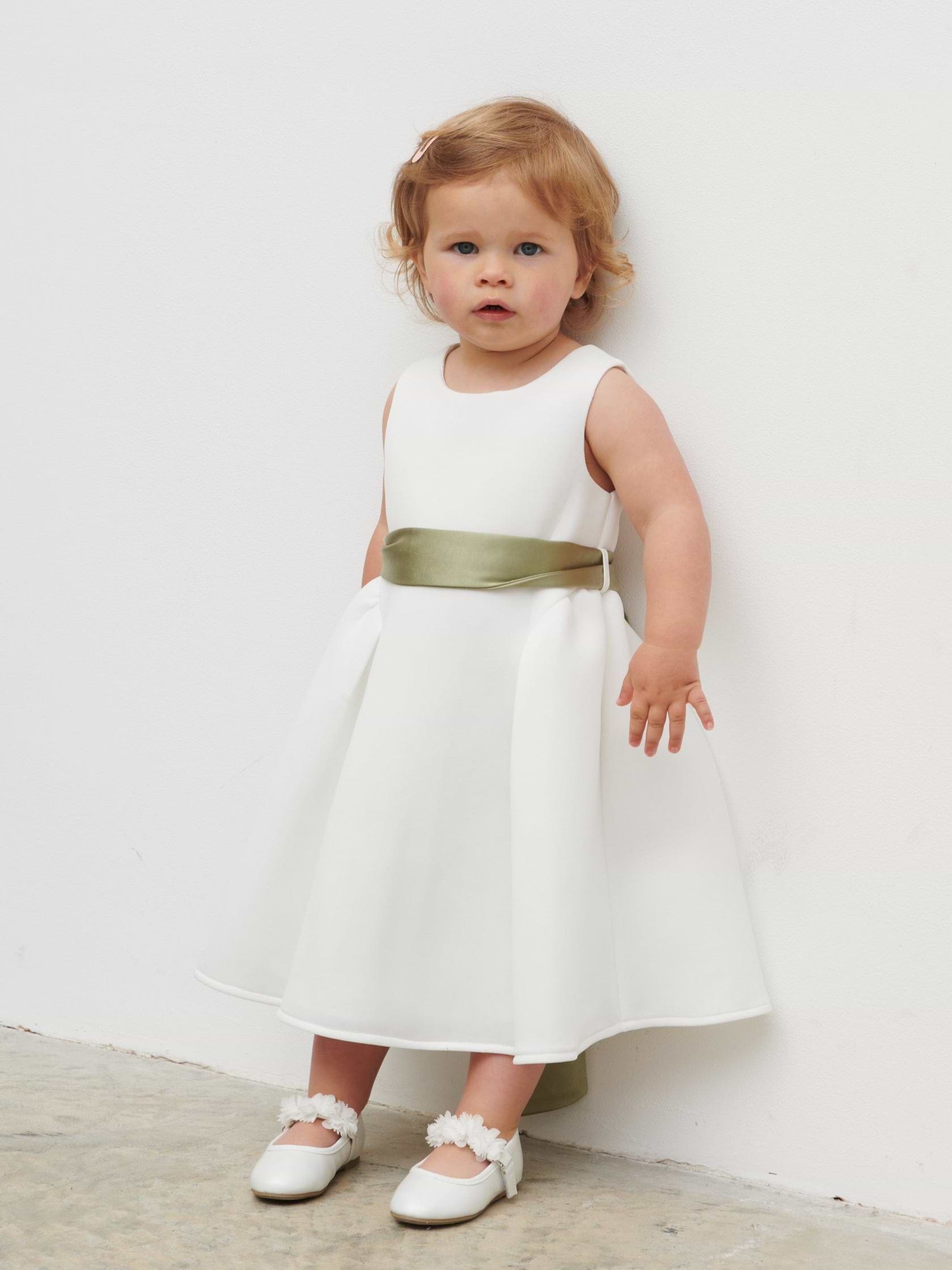 Satin Sash - Olive