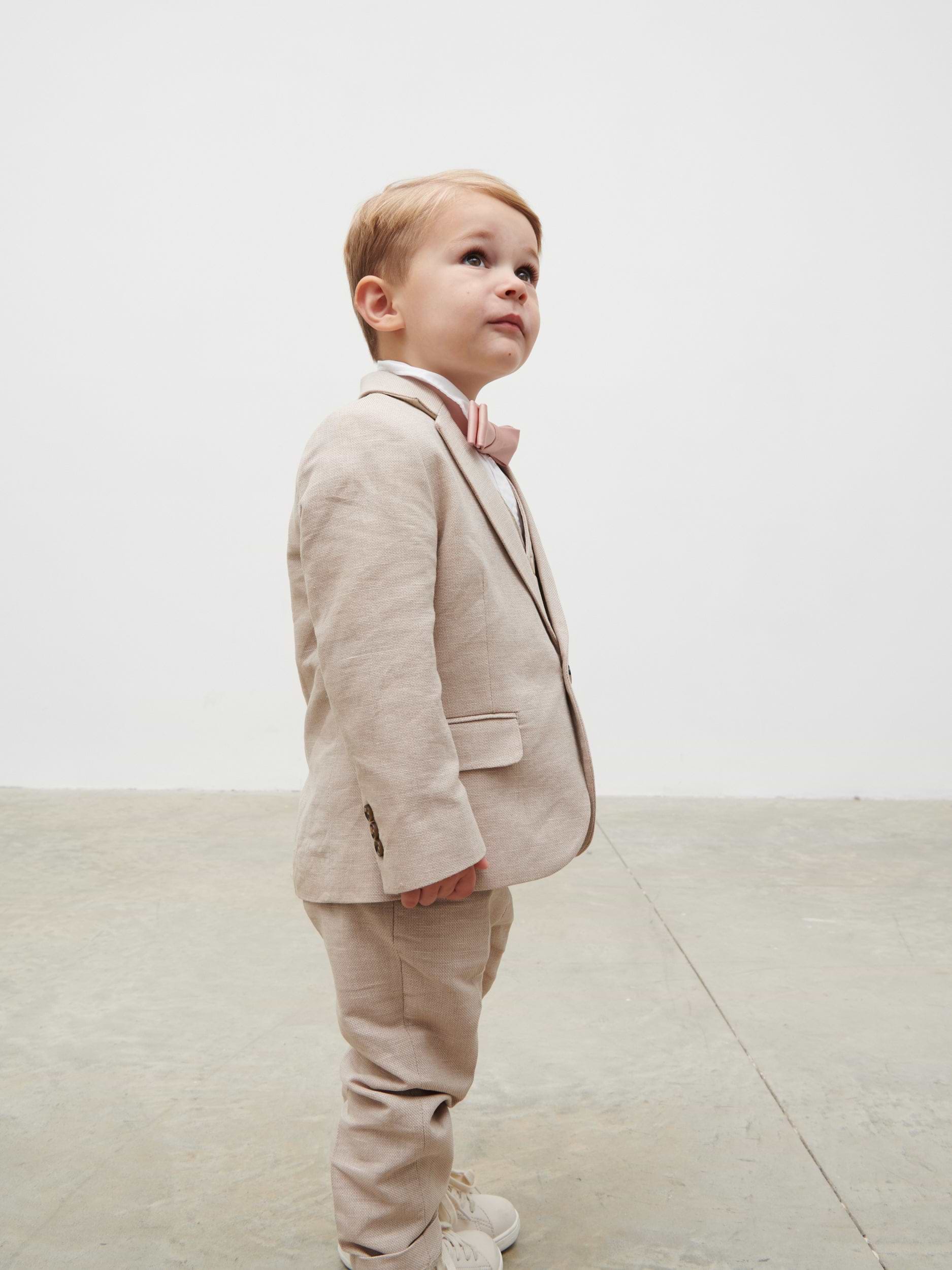Satin Children's Bow Tie - Blush