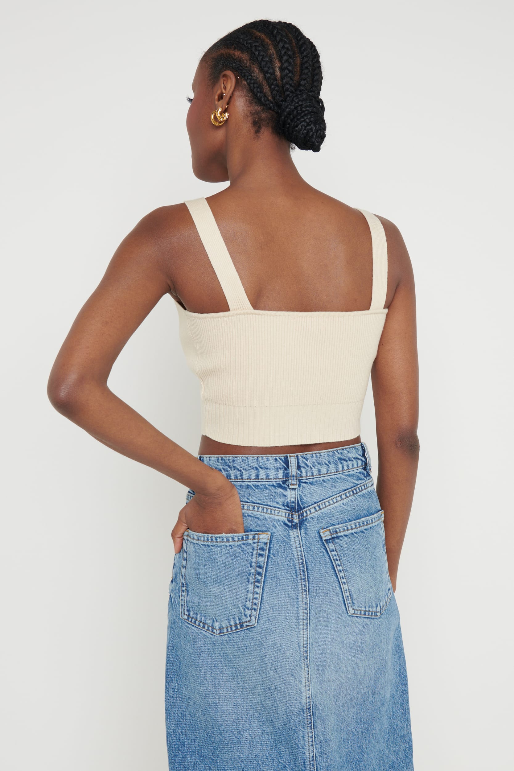 Lara Knit Top - Stone