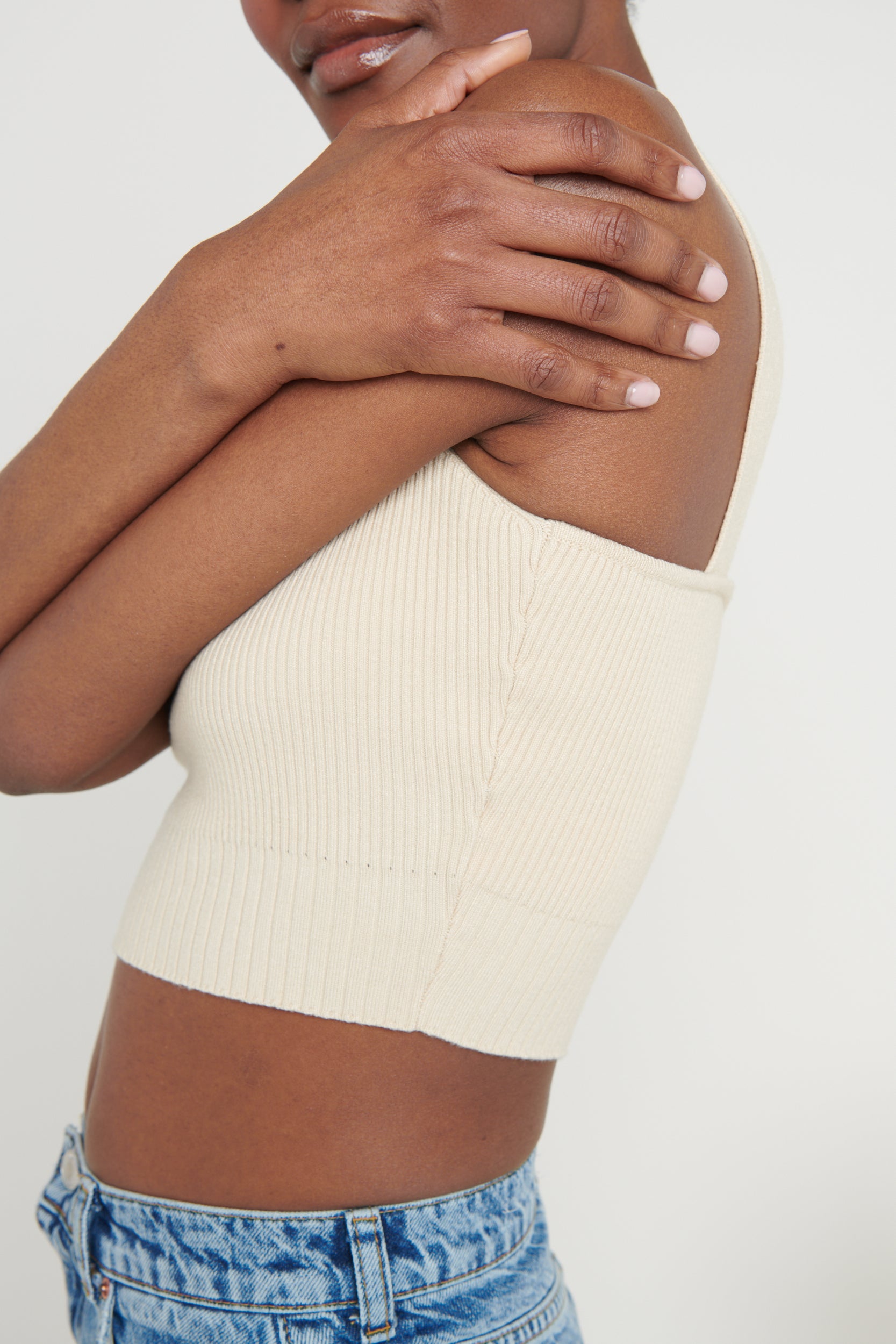 Lara Knit Top - Stone