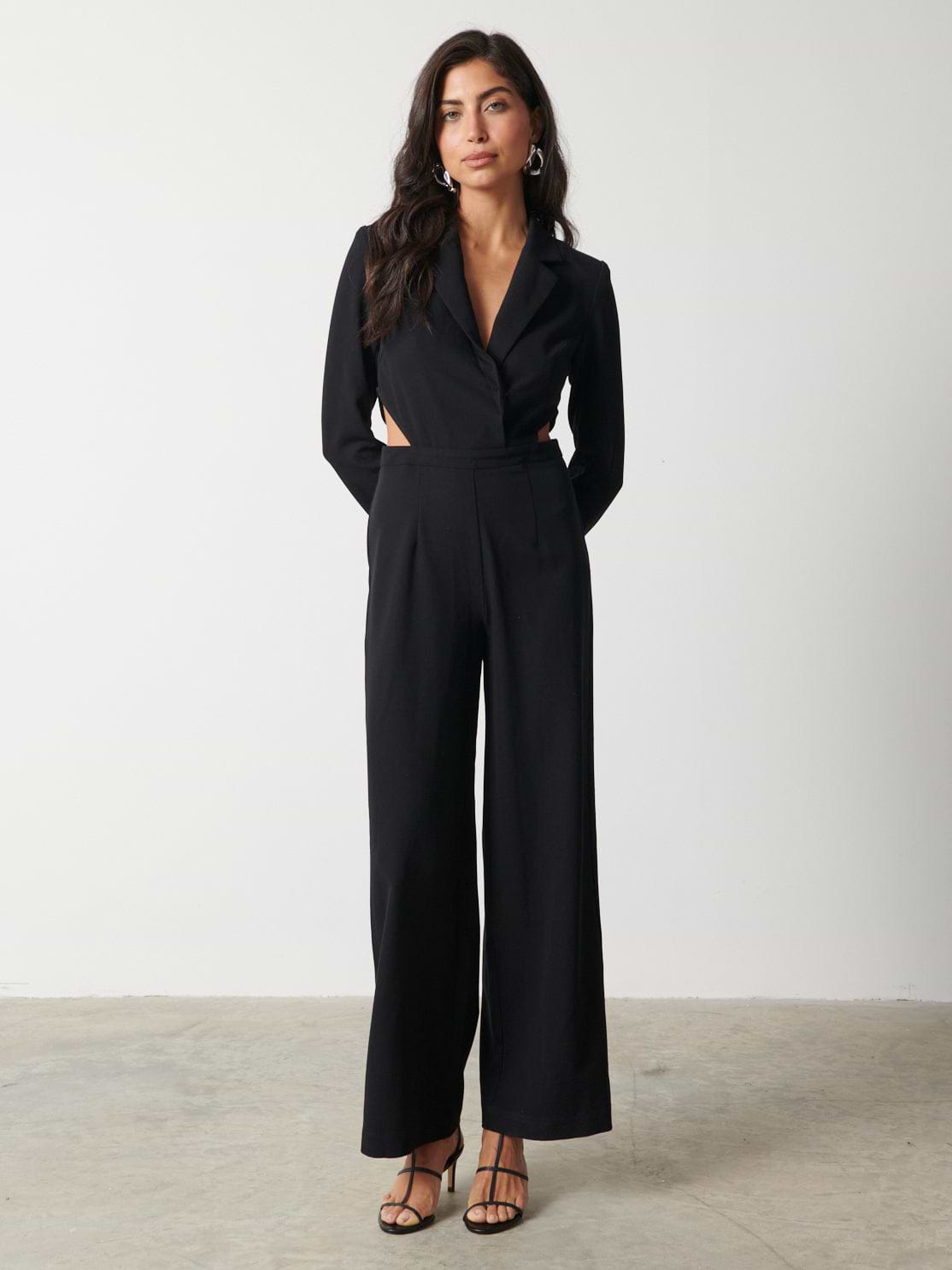 Marni Cut Out Jumpsuit - Black