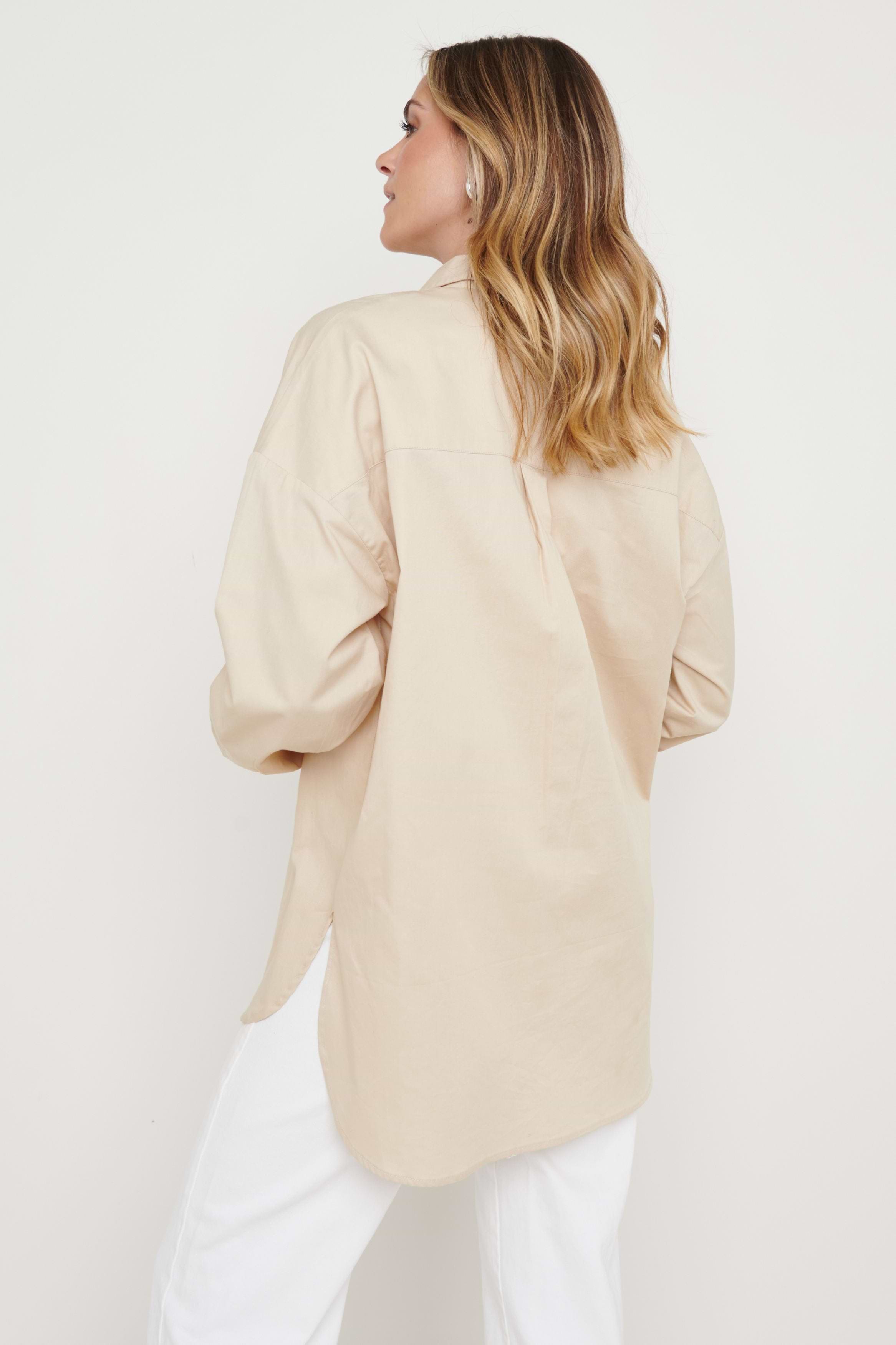 Max Utility Shirt - Beige