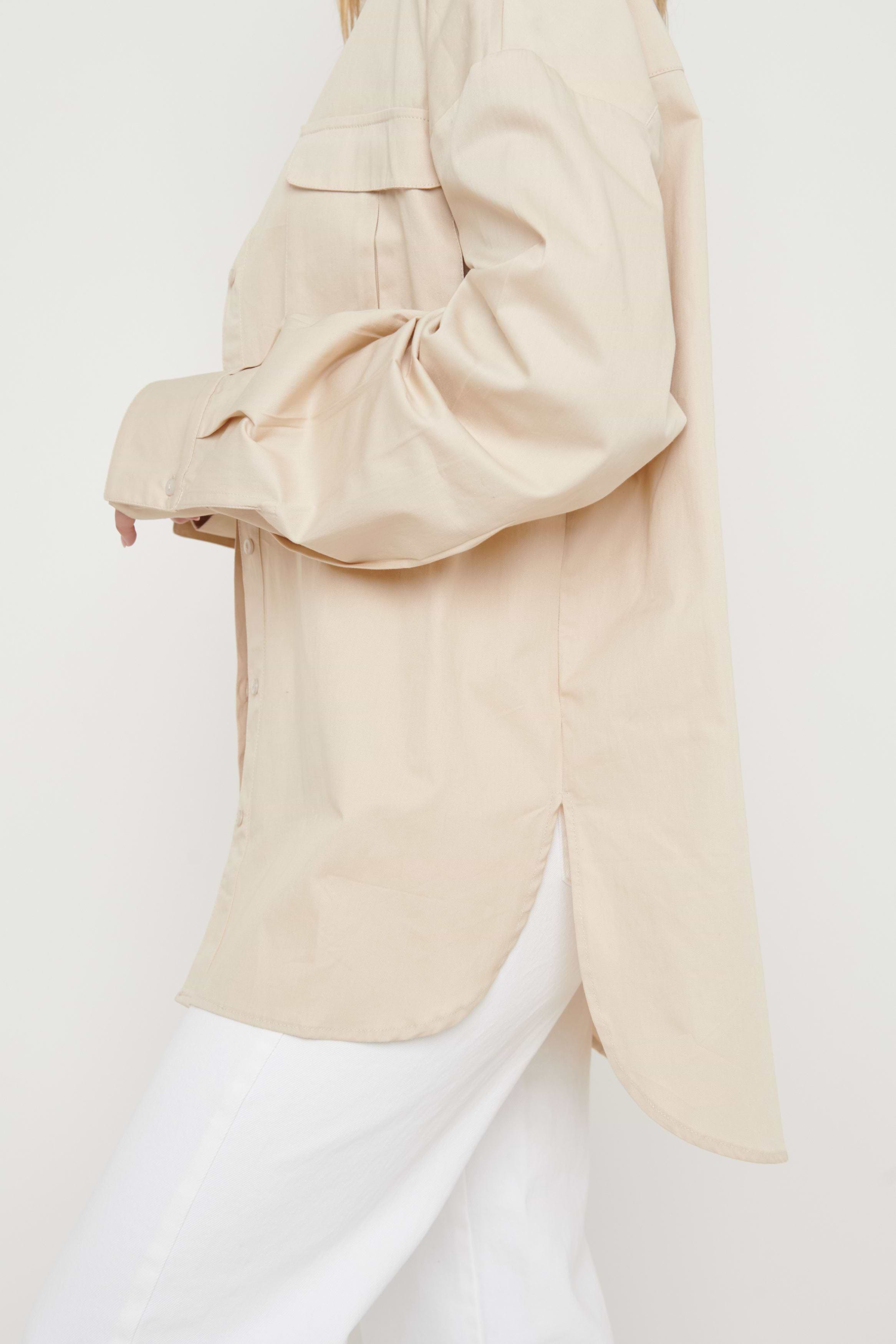 Max Utility Shirt - Beige