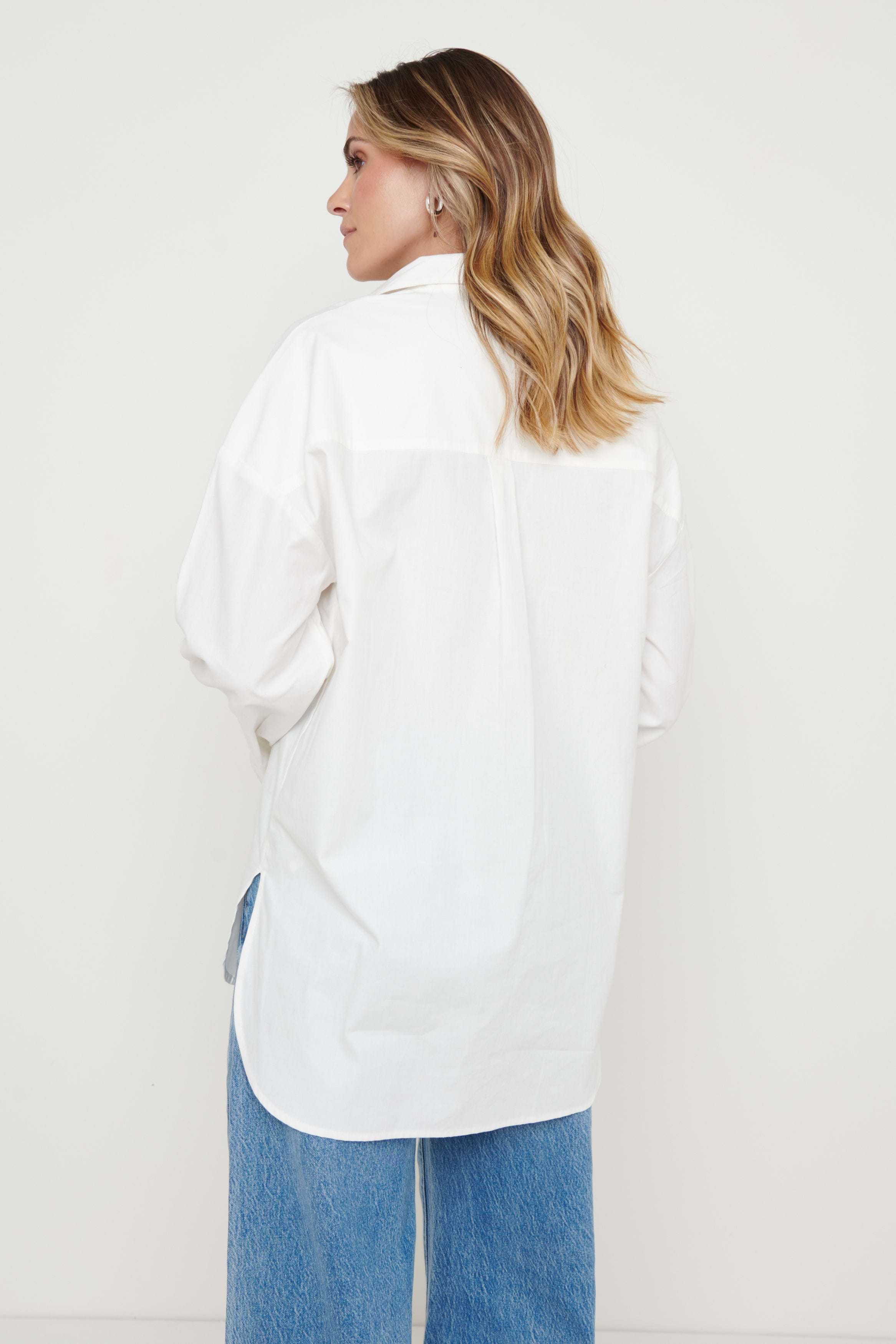 Max Utility Shirt - Crisp White