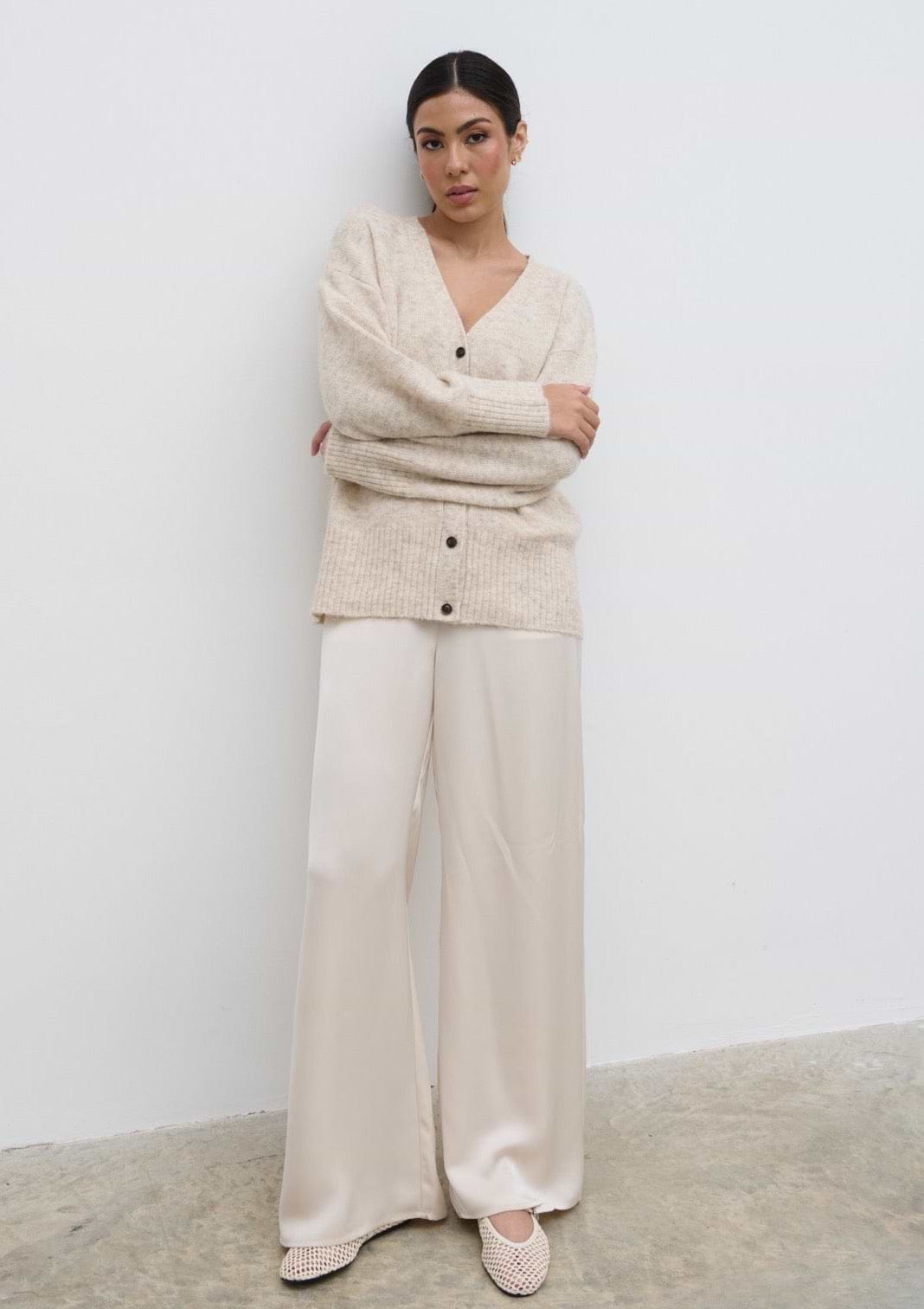 Otto Knit Cardigan - Cream