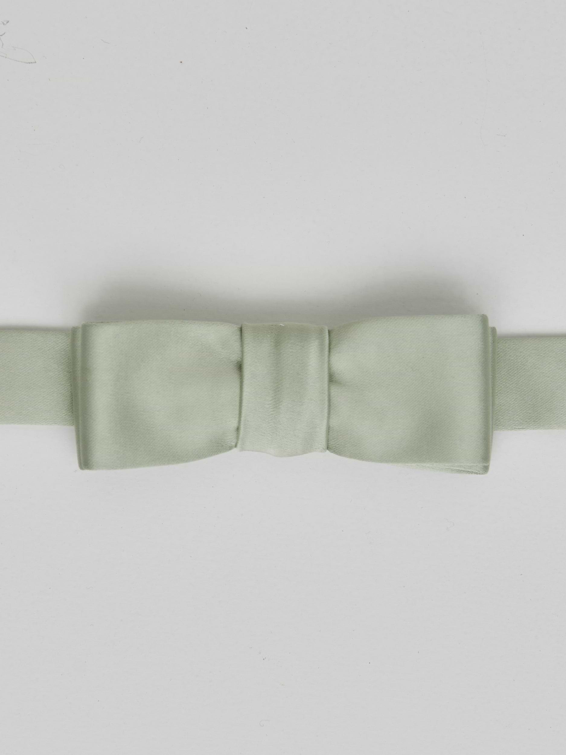 Satin Children's Bow Tie - Sage