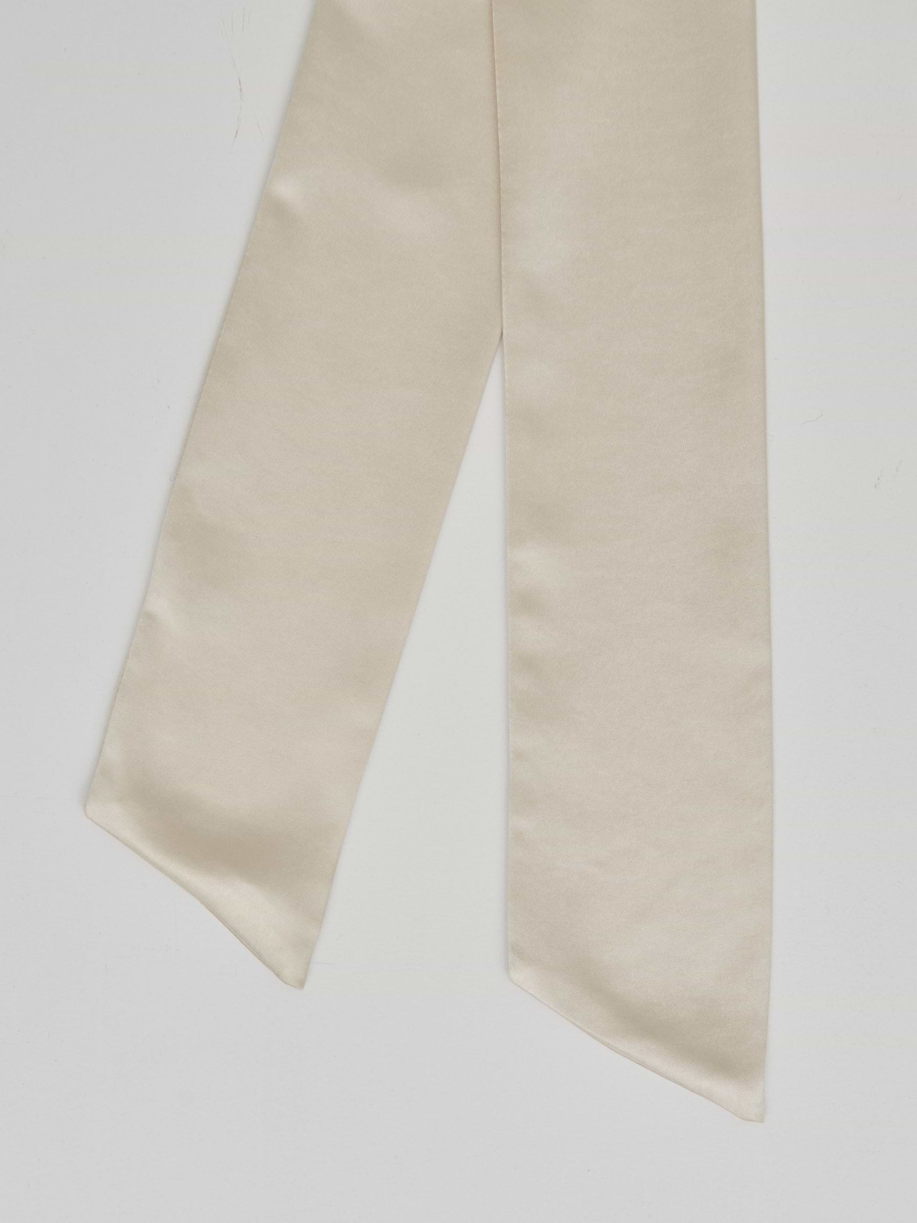Satin Sash - Champagne