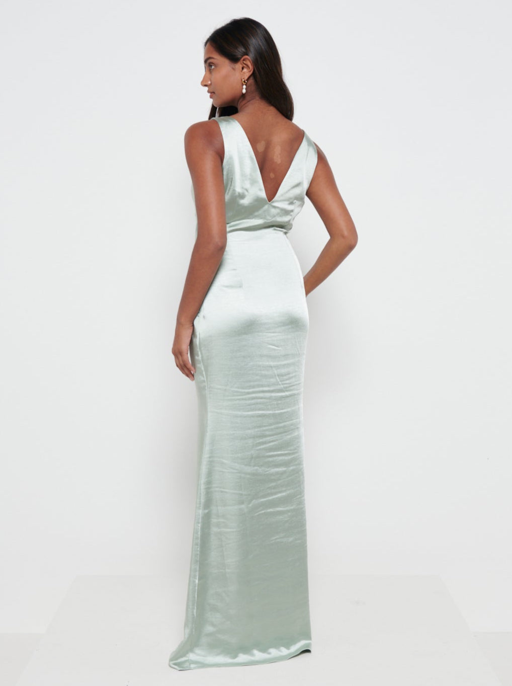 Piper Maxi Bridesmaid Dress - Matte Sage