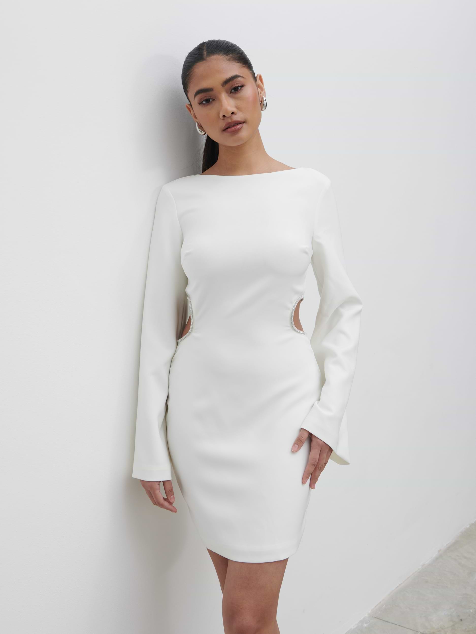 Reina Mini Dress - Ivory