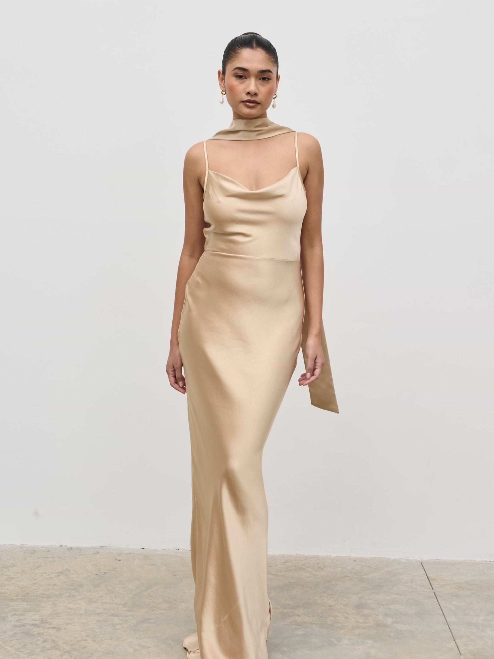 Satin Sash - Bronze