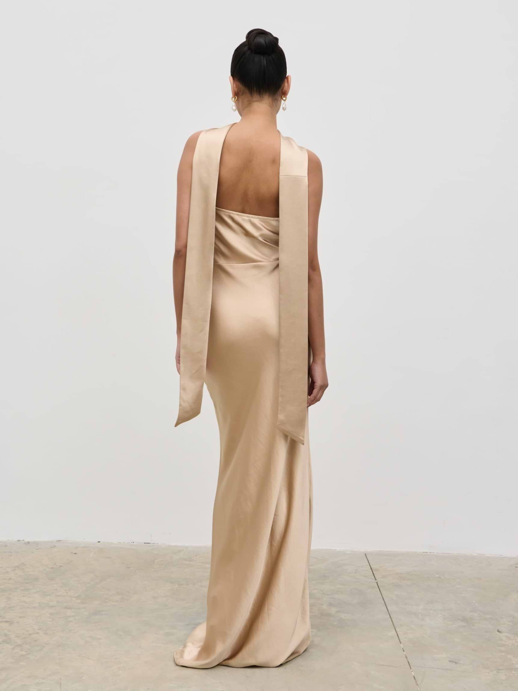Satin Sash - Bronze