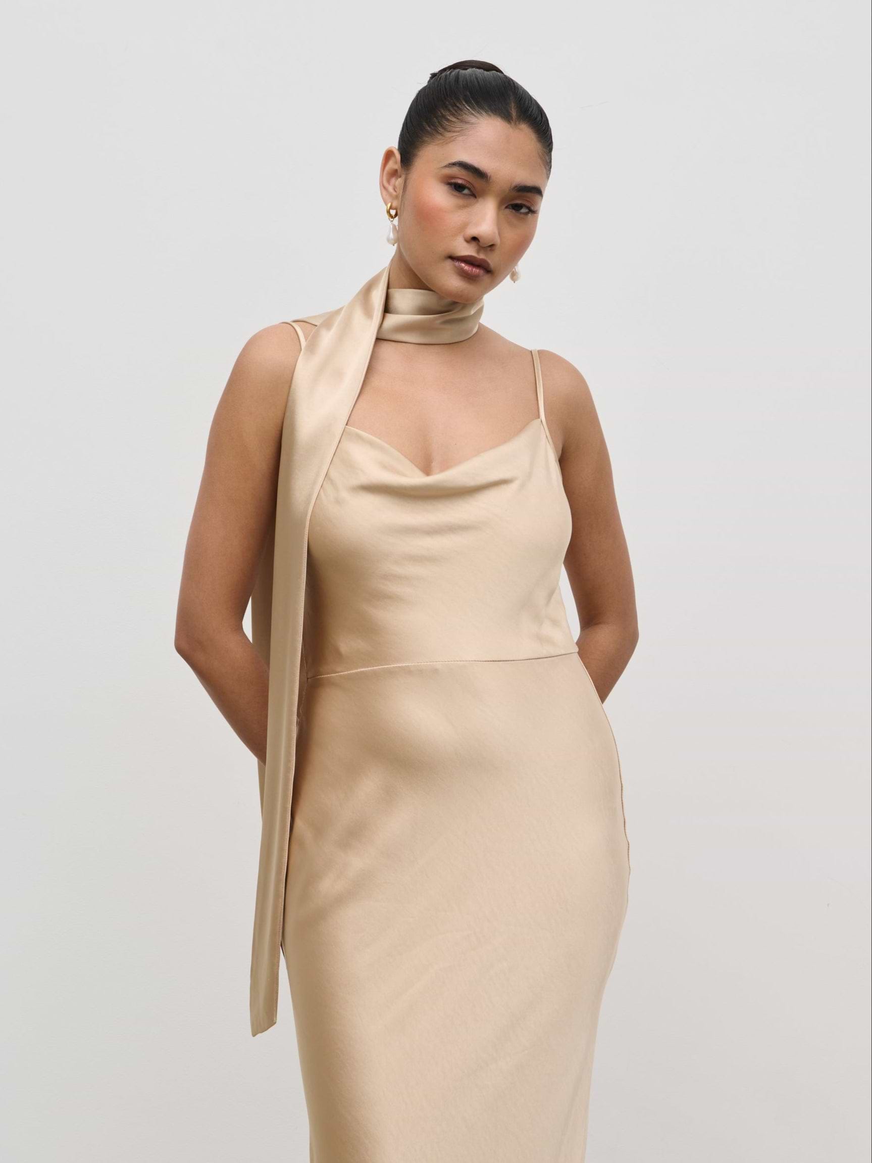 Satin Sash - Bronze