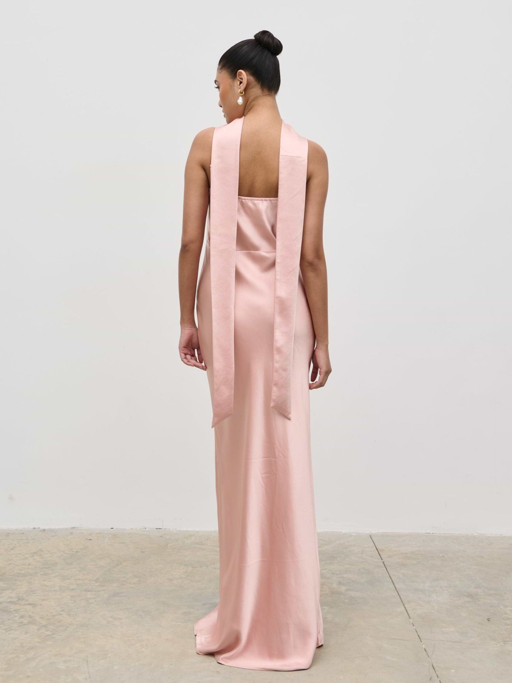 Satin Sash - Blush